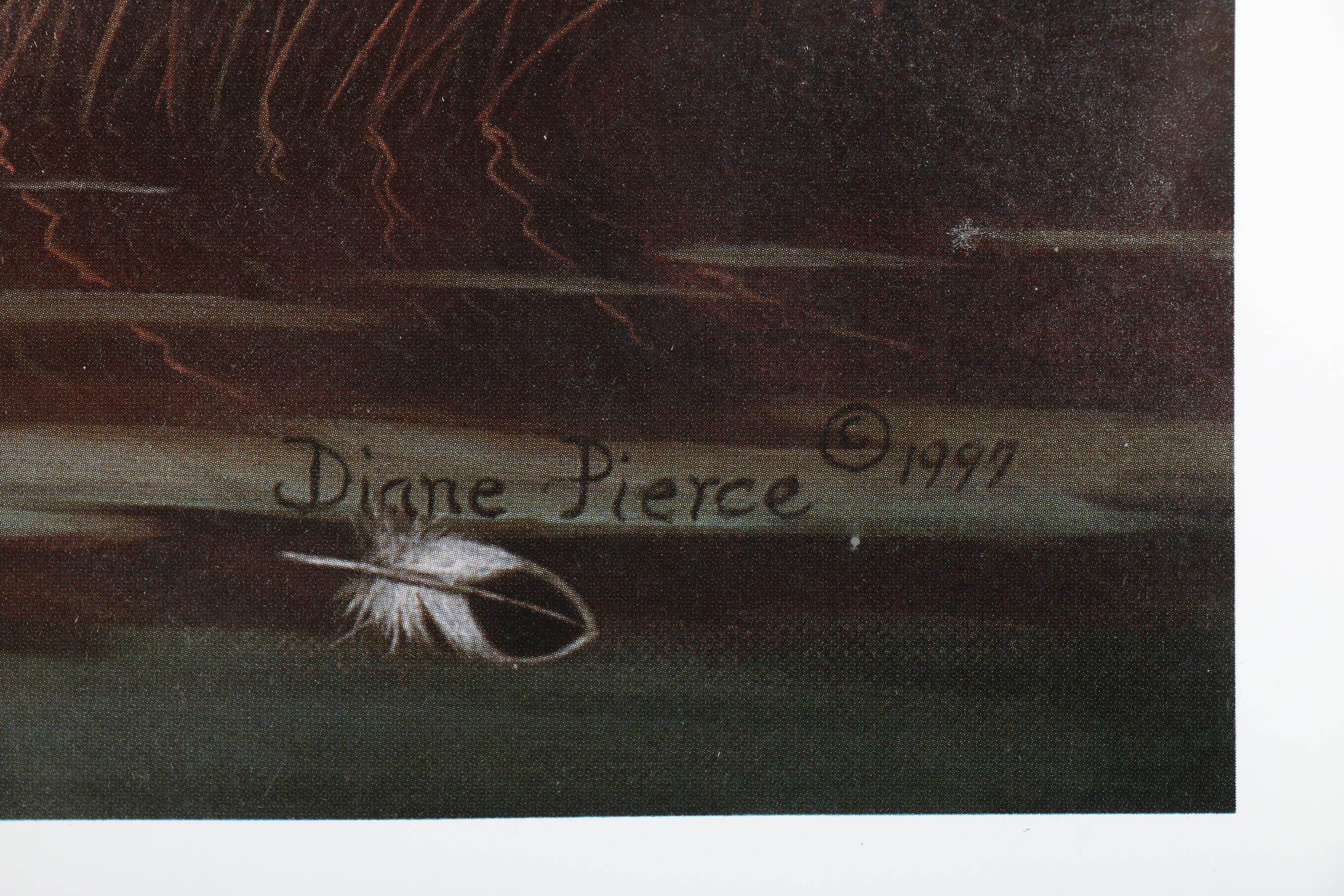 After Diane Pierce Offset Lithograph "Charlotte Harbor National Estuary Program"