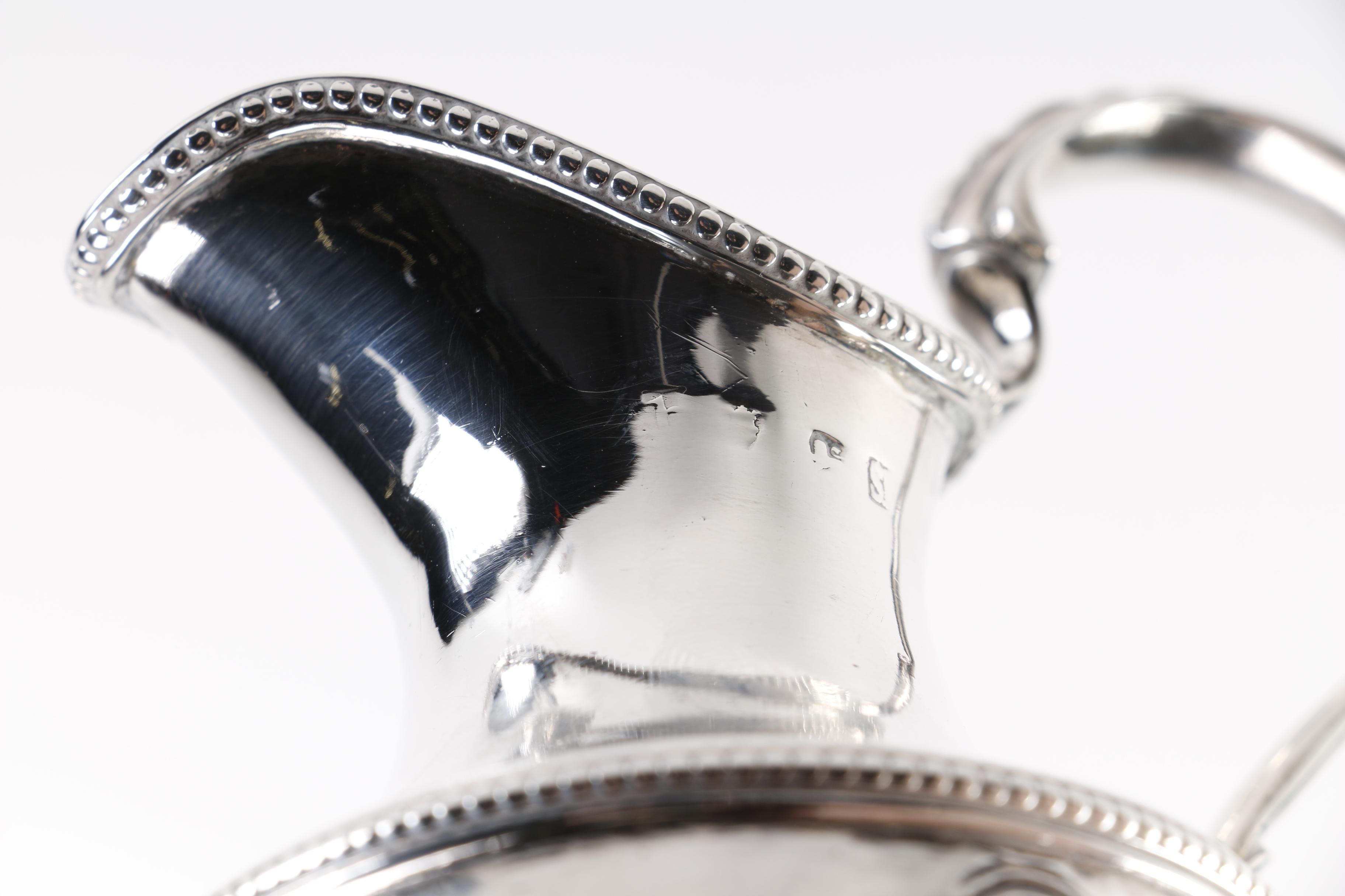 Antique London Sterling Silver Ewer