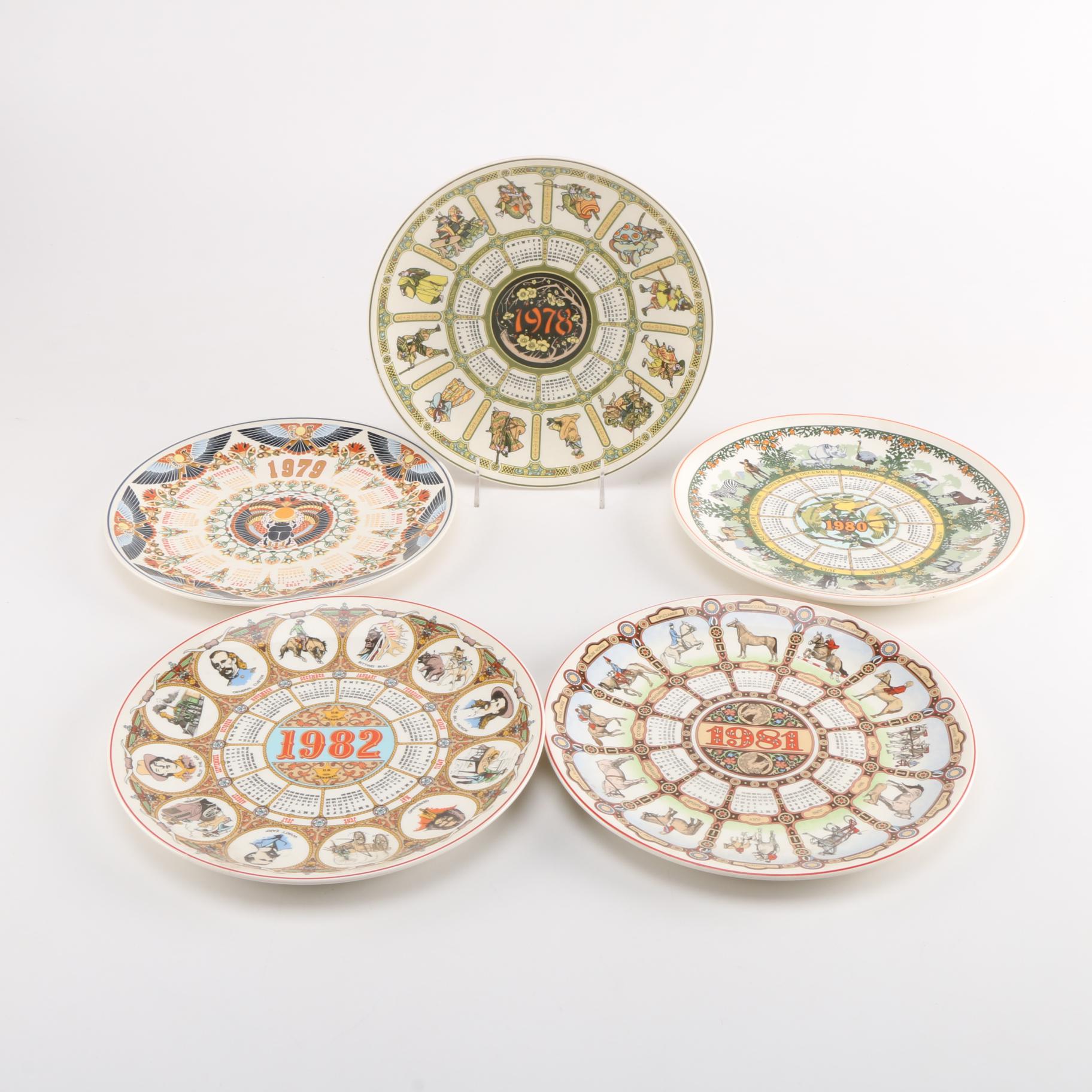 Wedgwood Calendar Plates