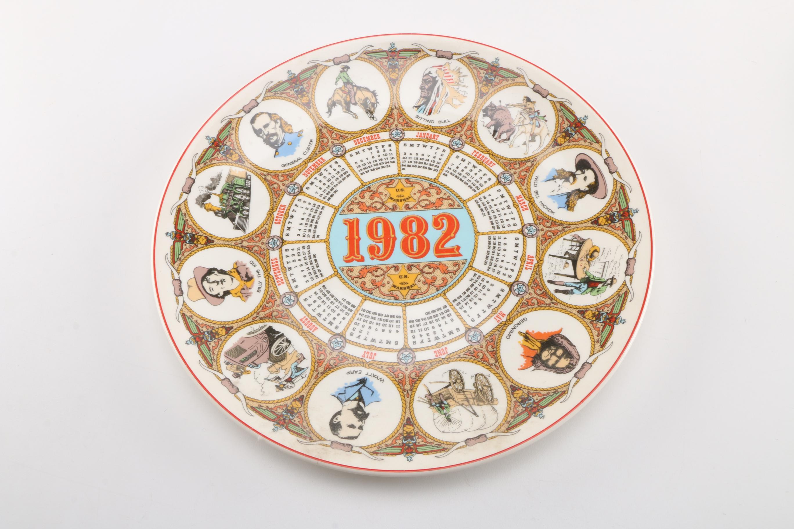 Wedgwood Calendar Plates