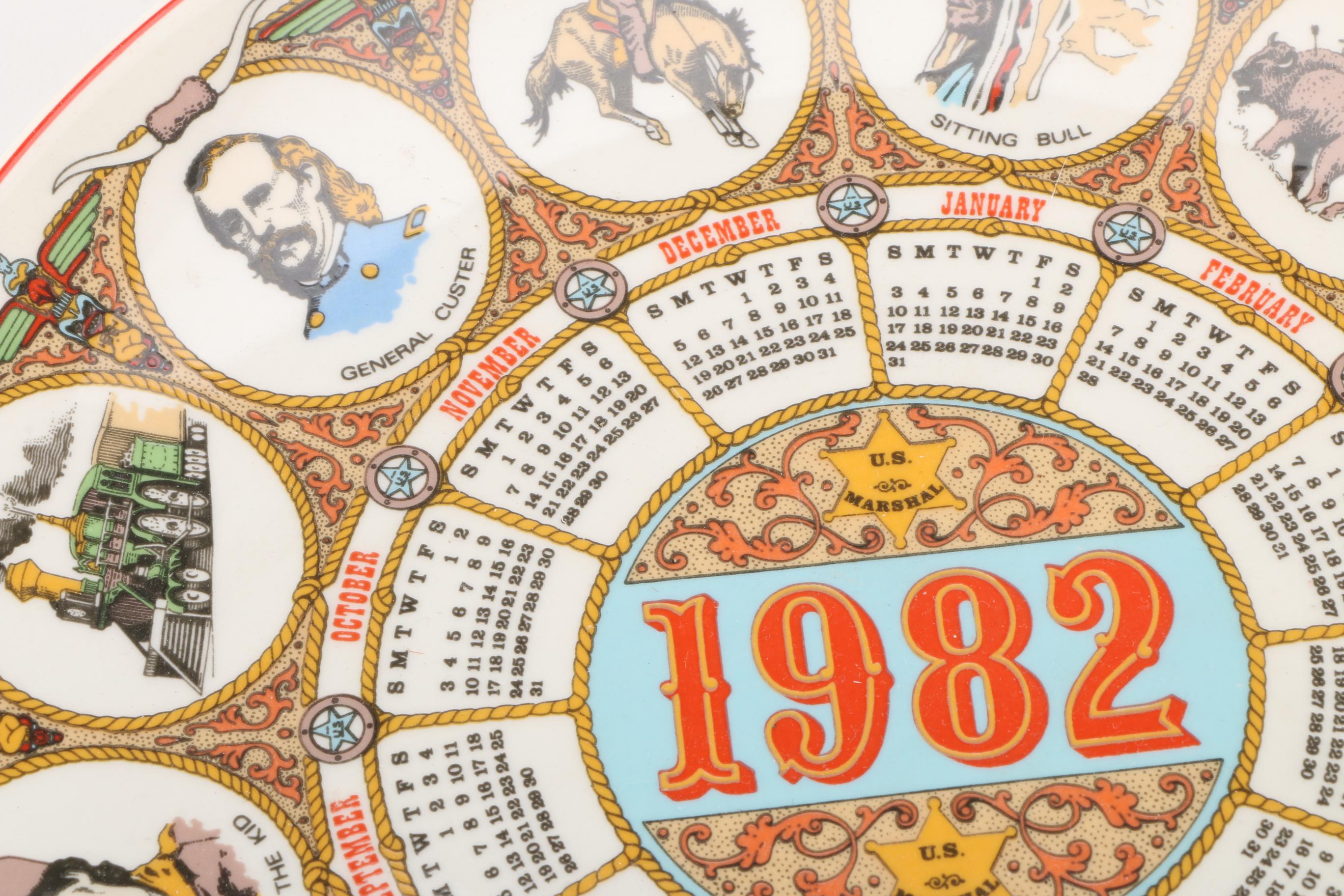 Wedgwood Calendar Plates