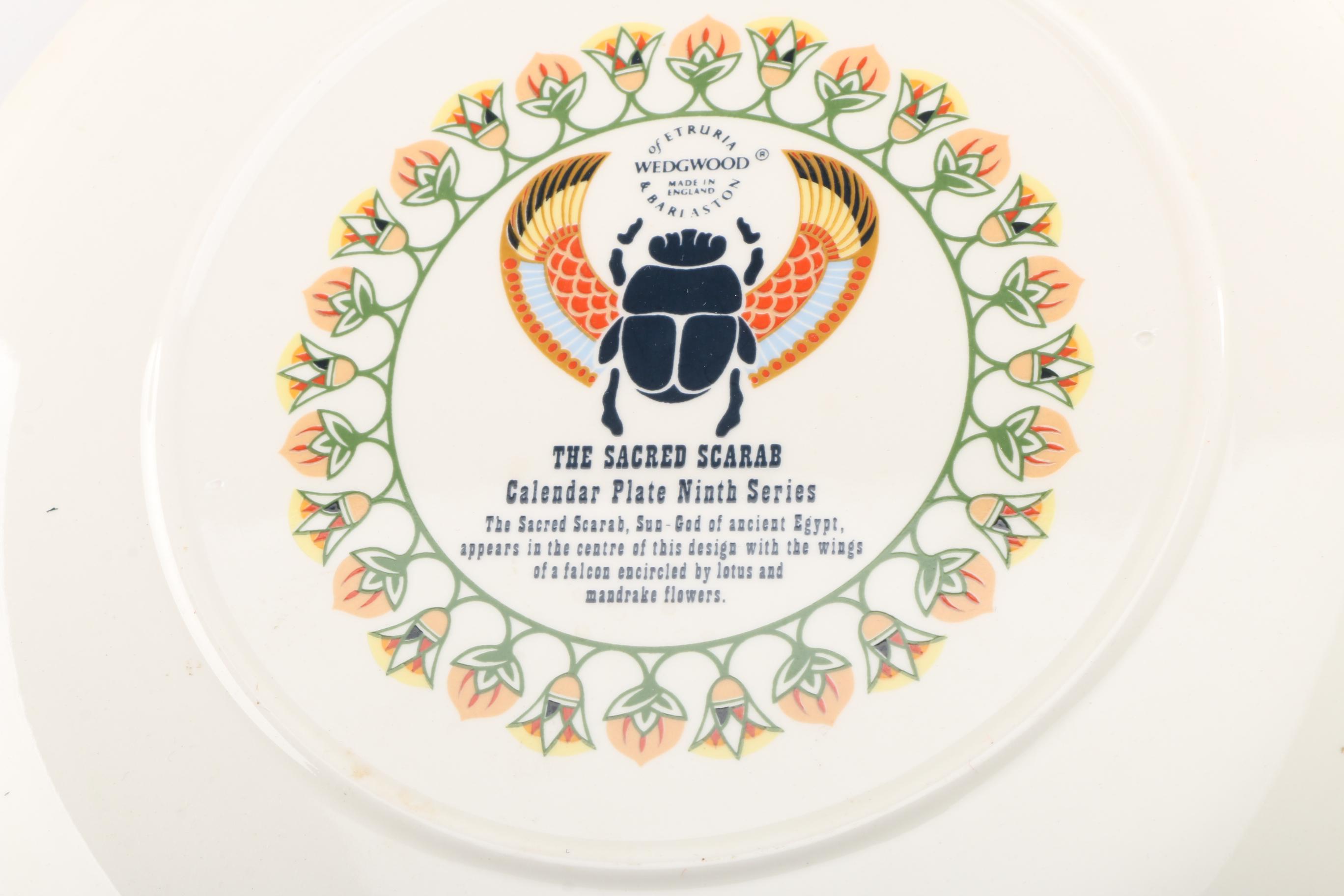 Wedgwood Calendar Plates