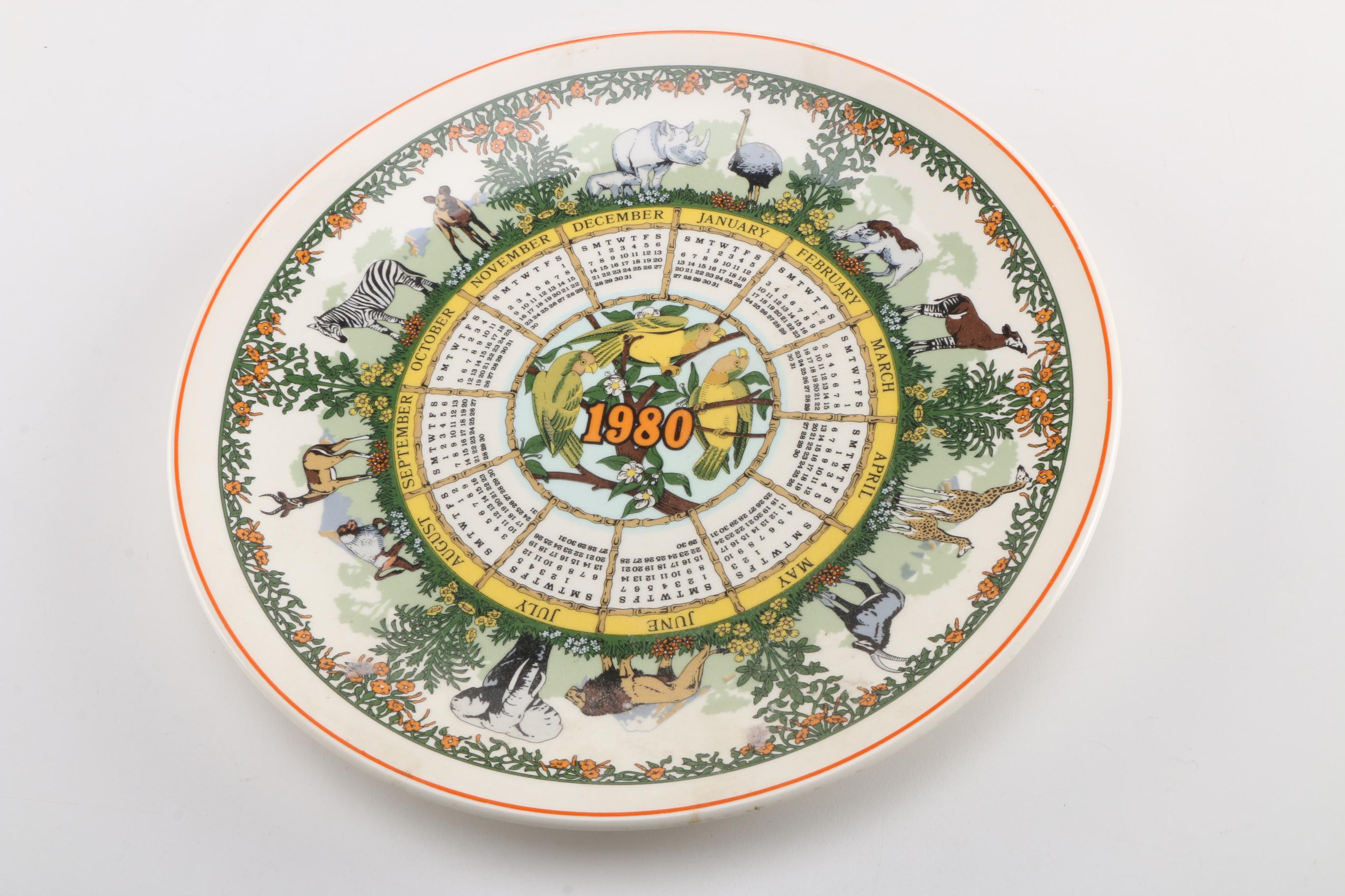 Wedgwood Calendar Plates