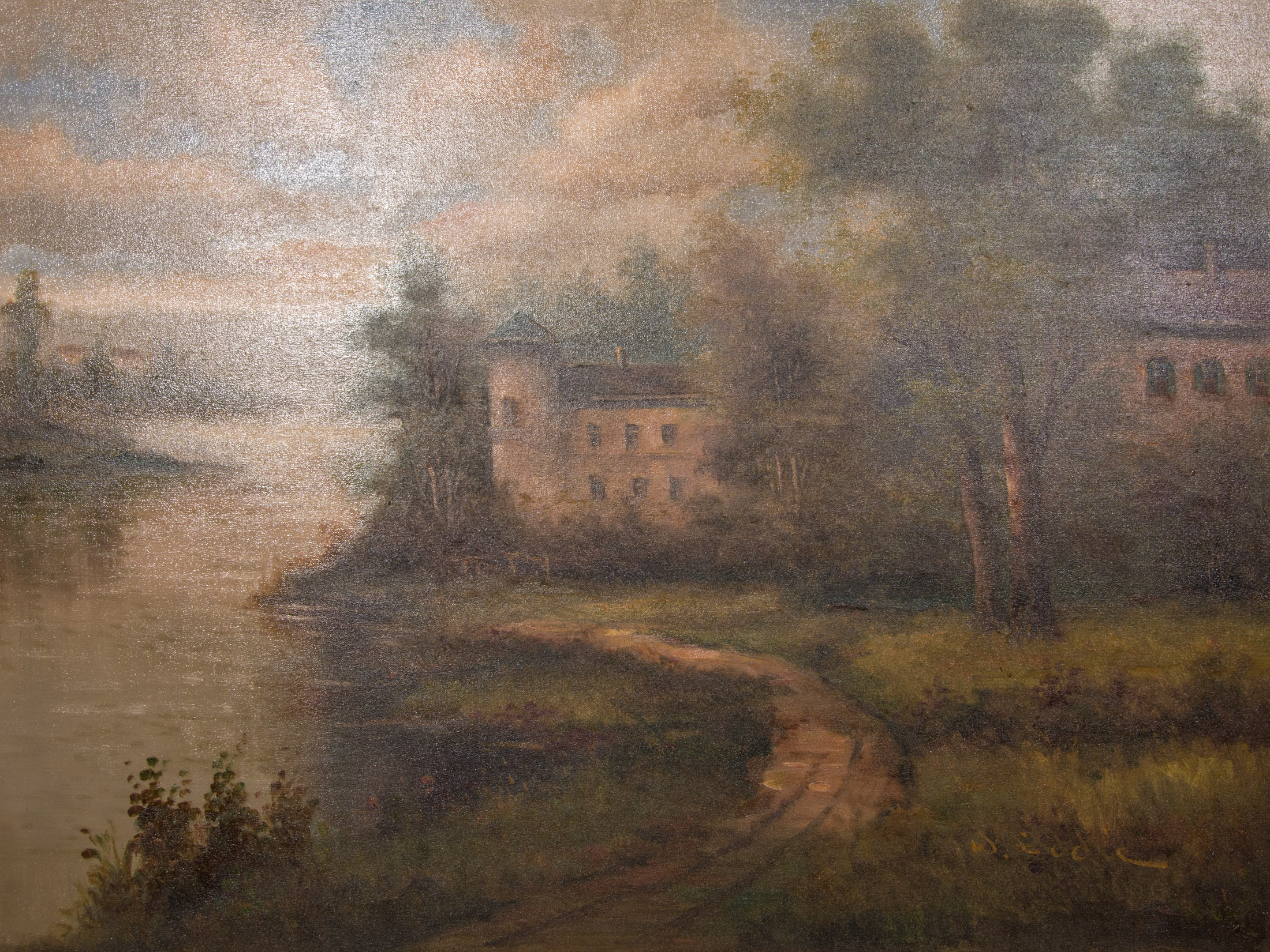 W. Eddie Oil Painting on Canvas