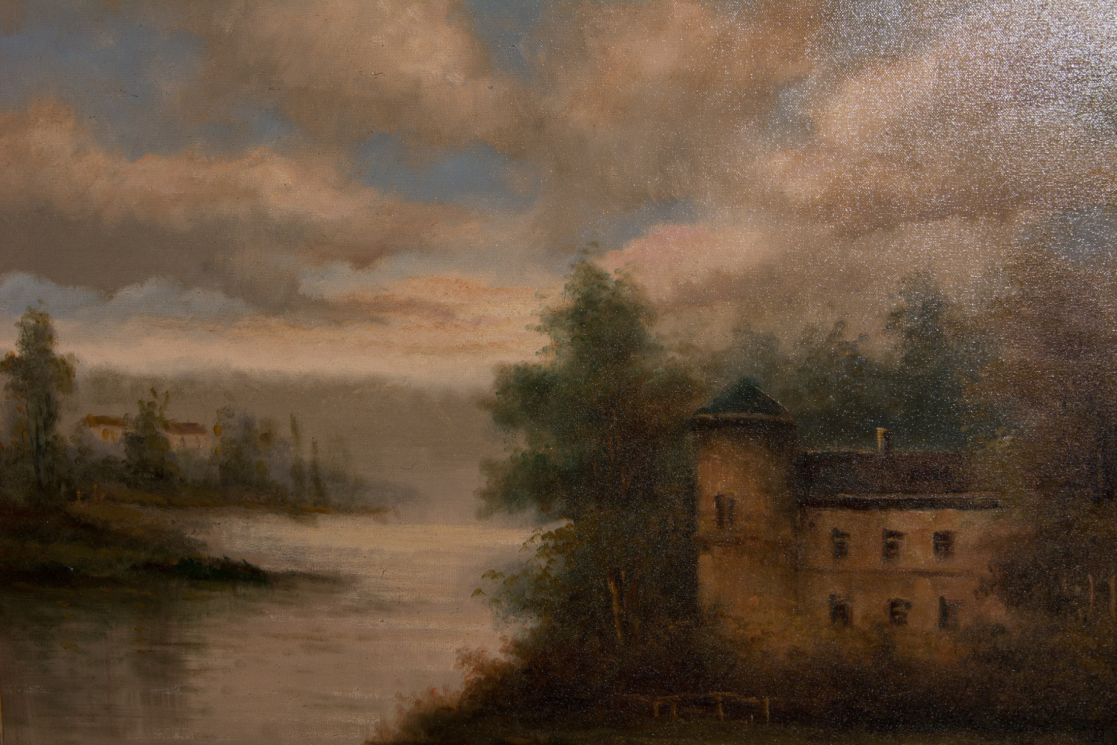 W. Eddie Oil Painting on Canvas