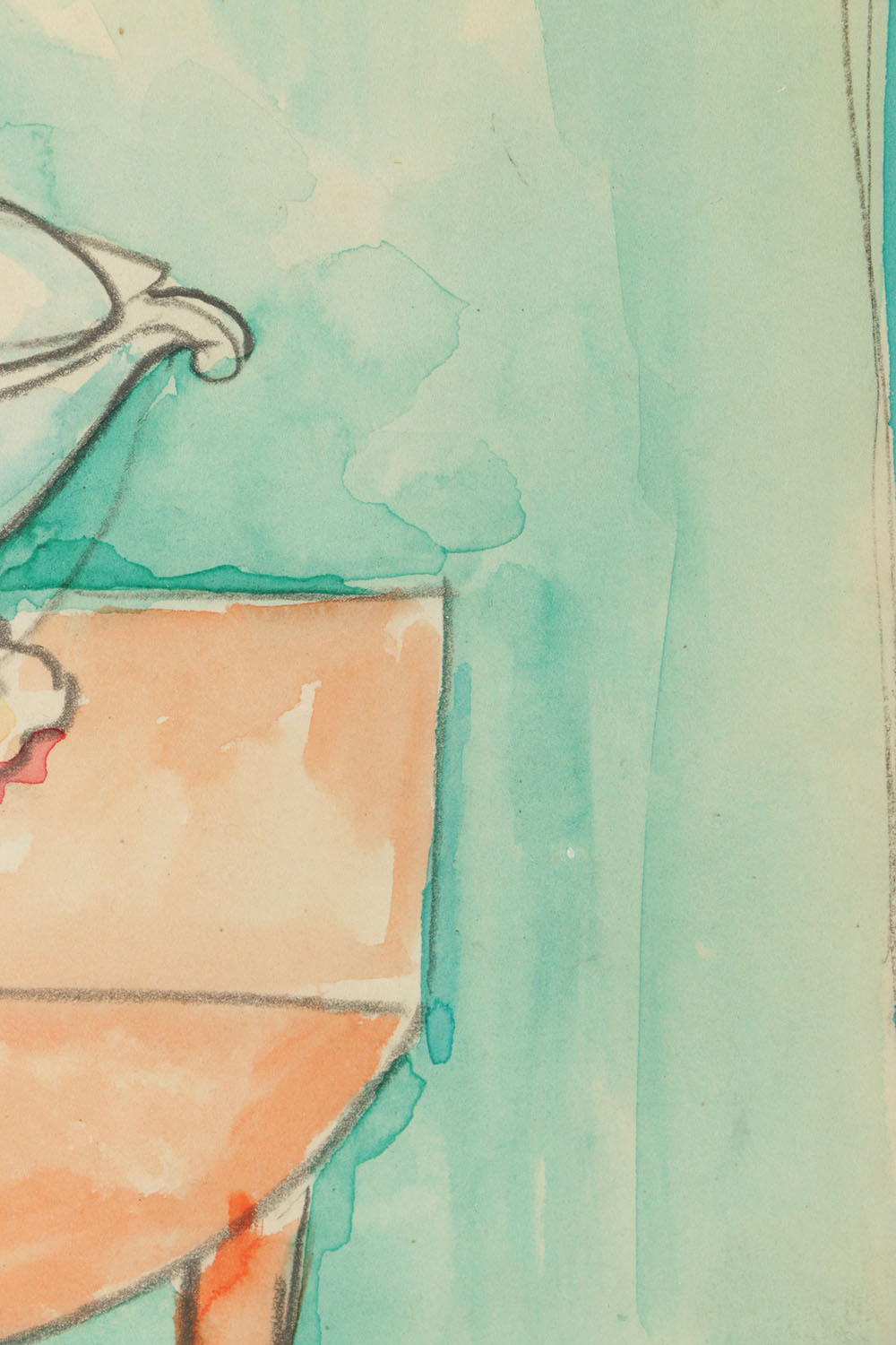 Edgar Yaeger Watercolor Painting Still Life