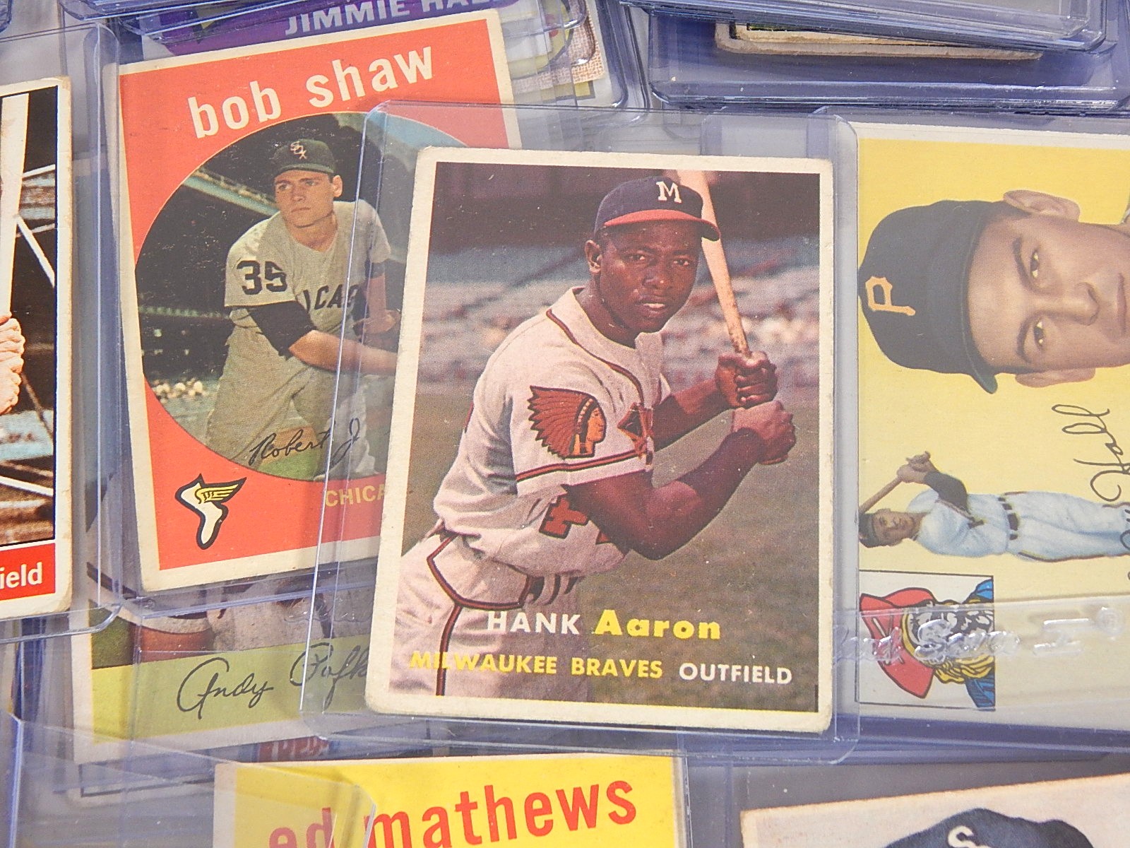 Large 1940s to 1960s TOPPS and Bowman Baseball Card Collection