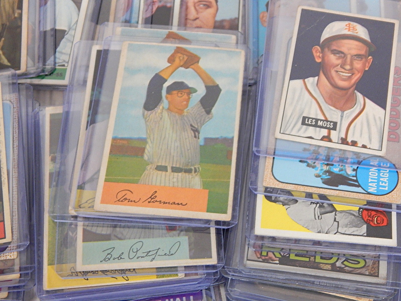 Large 1940s to 1960s TOPPS and Bowman Baseball Card Collection