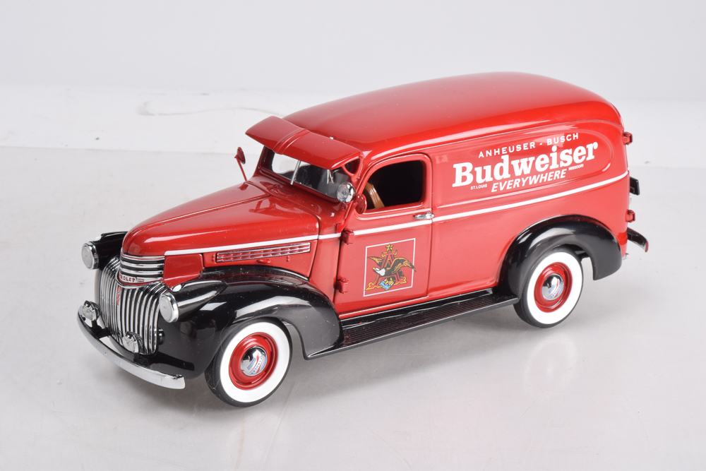 Vintage Style Budweiser Beer Trucks from The Danbury Mint