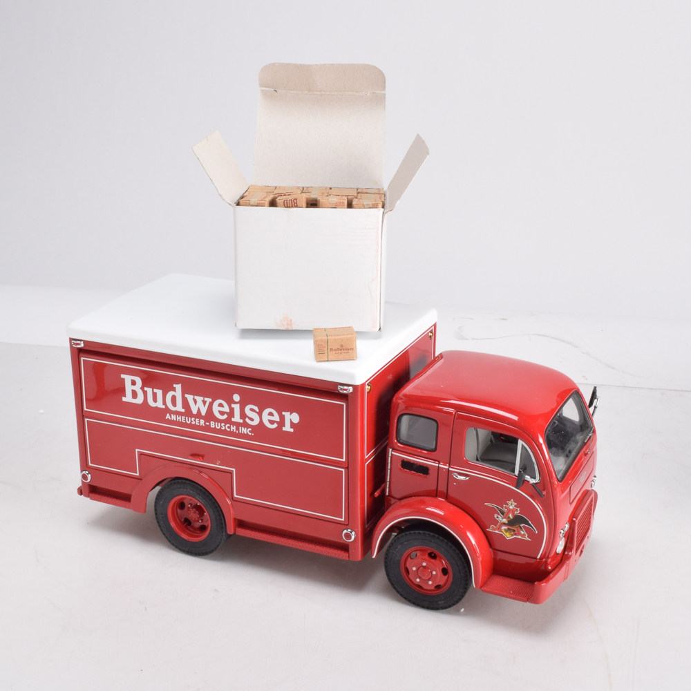 Vintage Style Budweiser Beer Trucks from The Danbury Mint