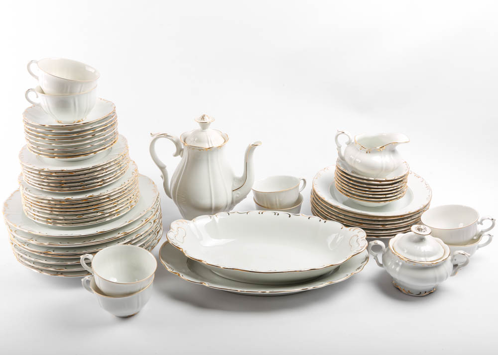 Bohemian China Tea Set