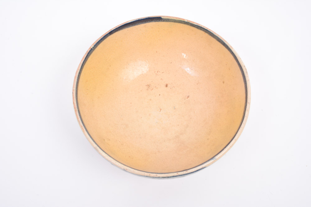 Hand Painted Ceramic Nesting Bowl Set of Five