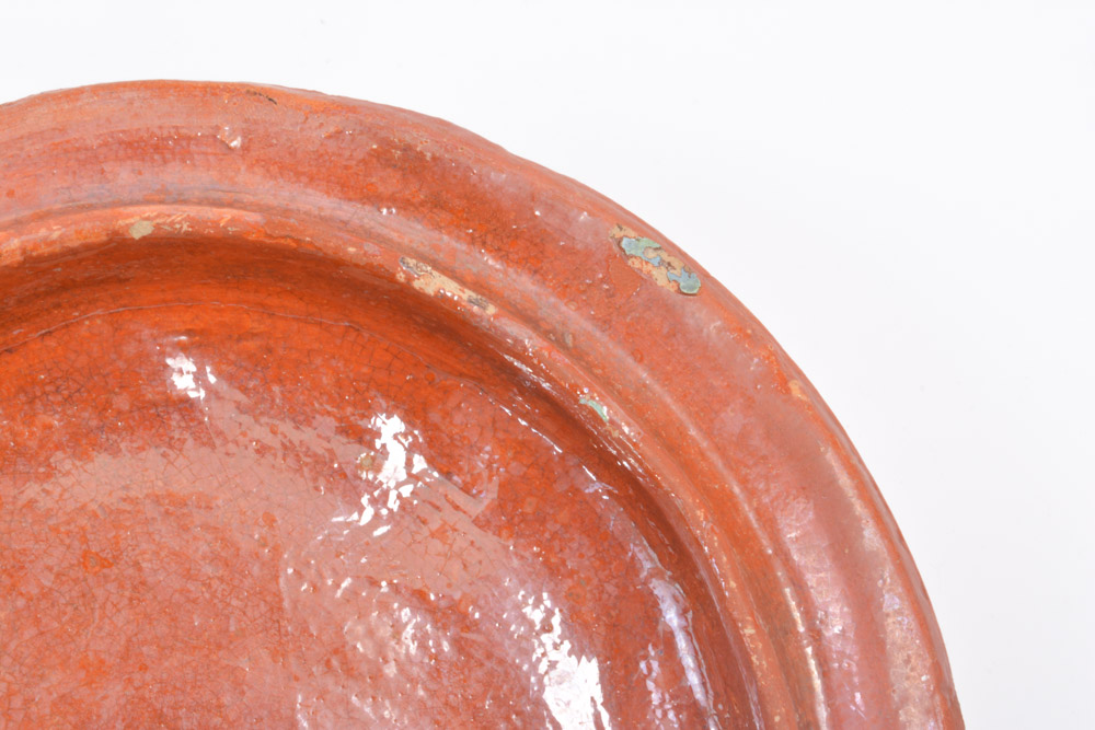 Hand Painted Mexican Redware Pottery
