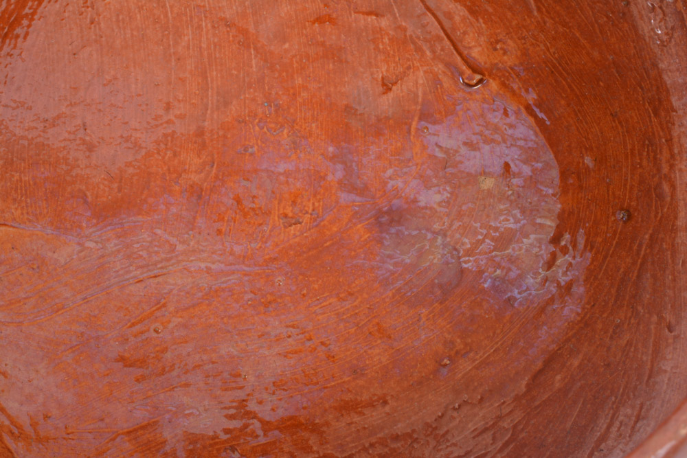 Hand Painted Mexican Redware Pottery