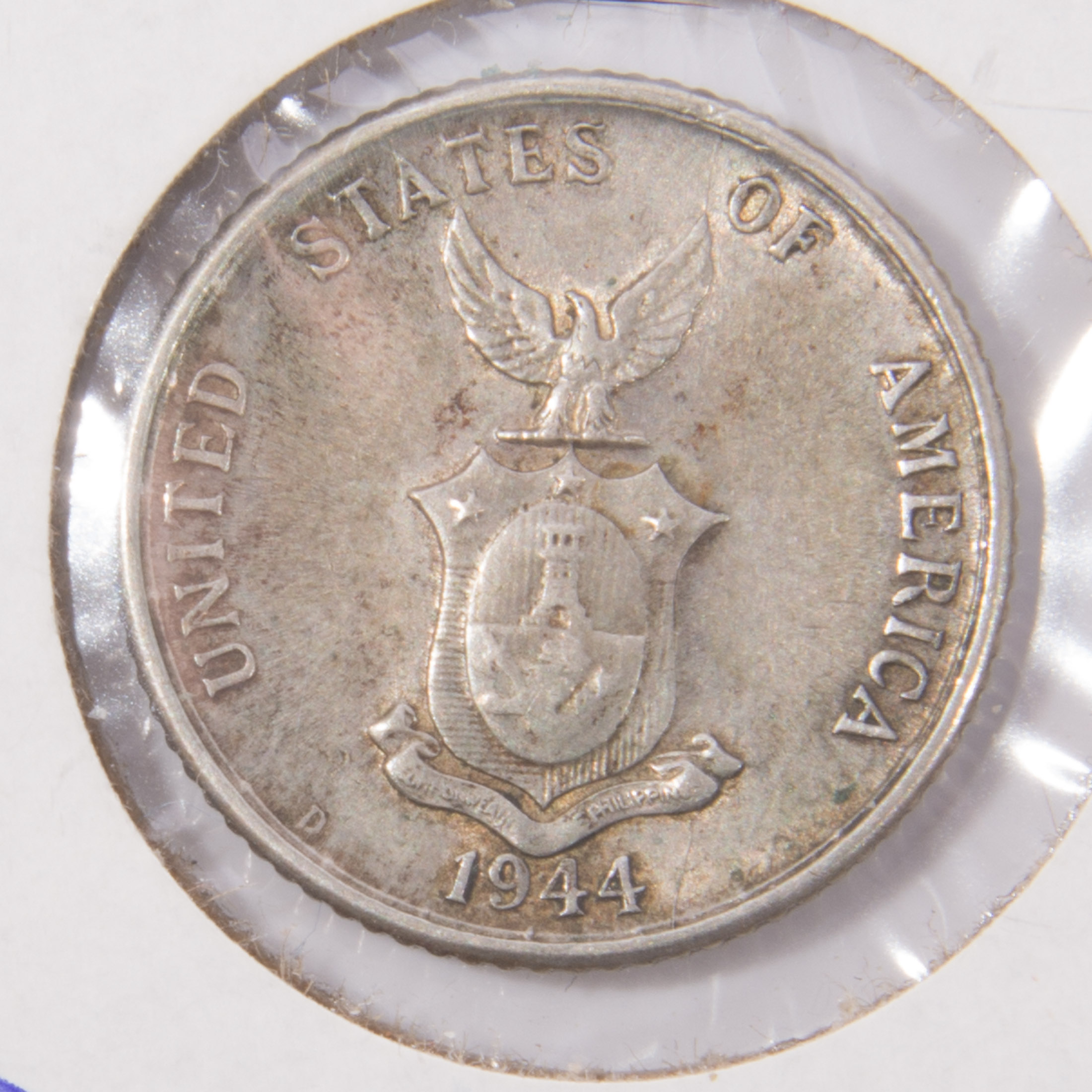 1944-D Philippines Twenty Centavos