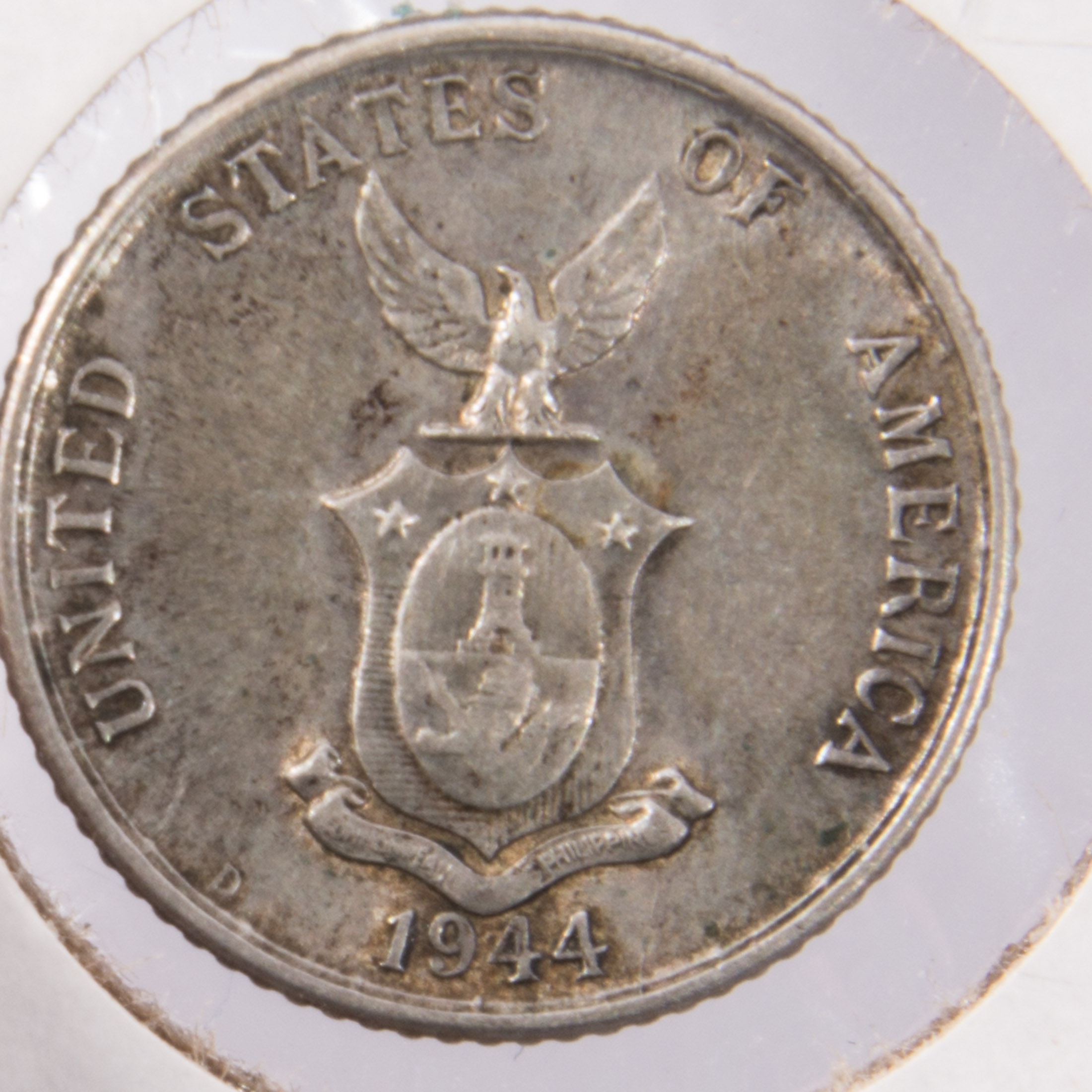 1944-D Philippines Twenty Centavos