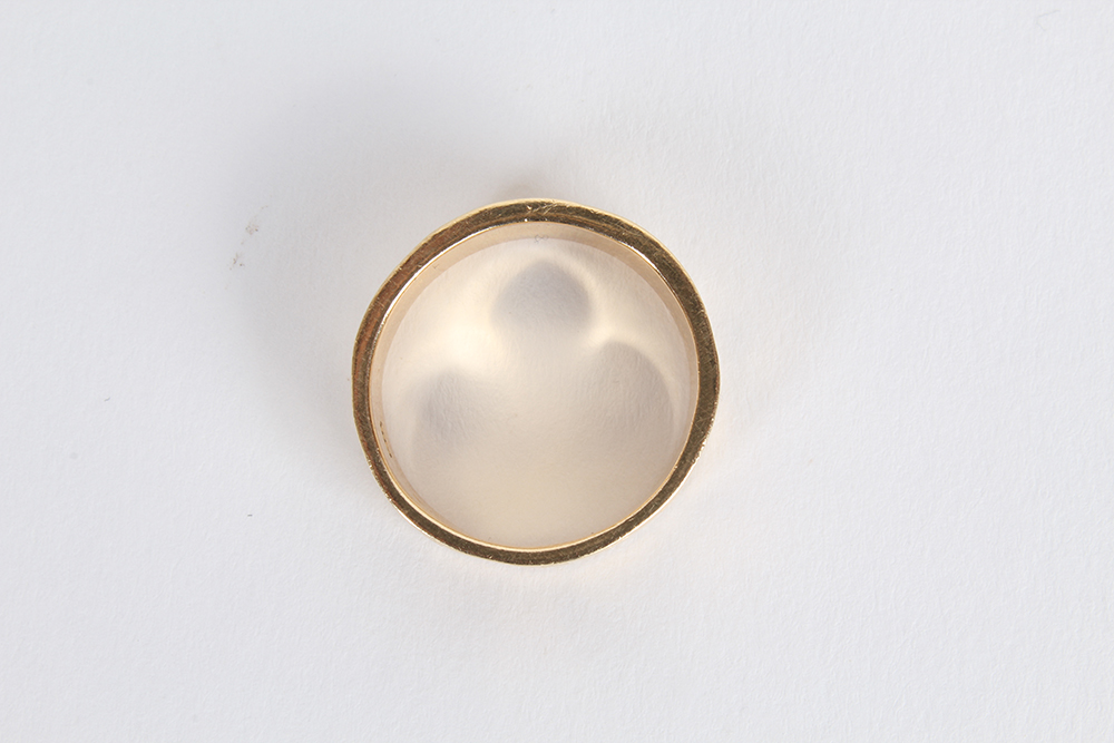 14K Yellow Gold Disney Mickey Mouse Ring