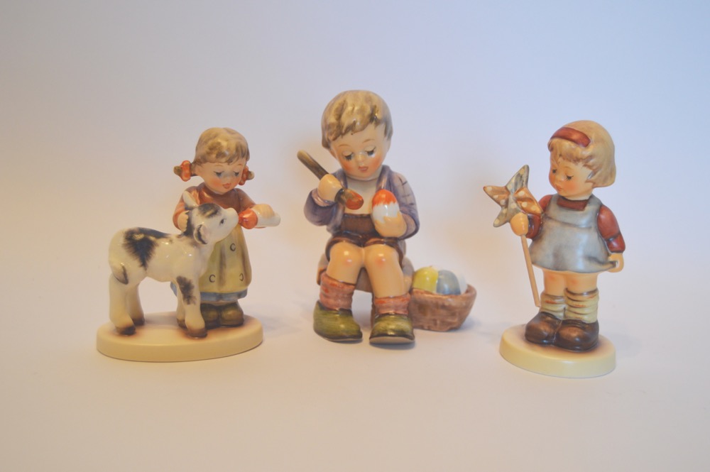 Hummel Figurines Including 2003 First Issue "All By Myself"