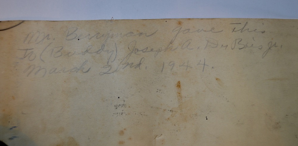 Clifford Berryman Original 1940's Cartoon of Hitler & Stalin