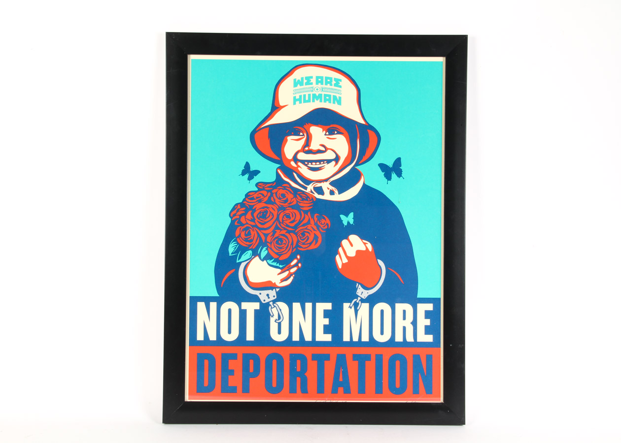 Shepard Fairey Limited Edition Serigraph "Not One More"