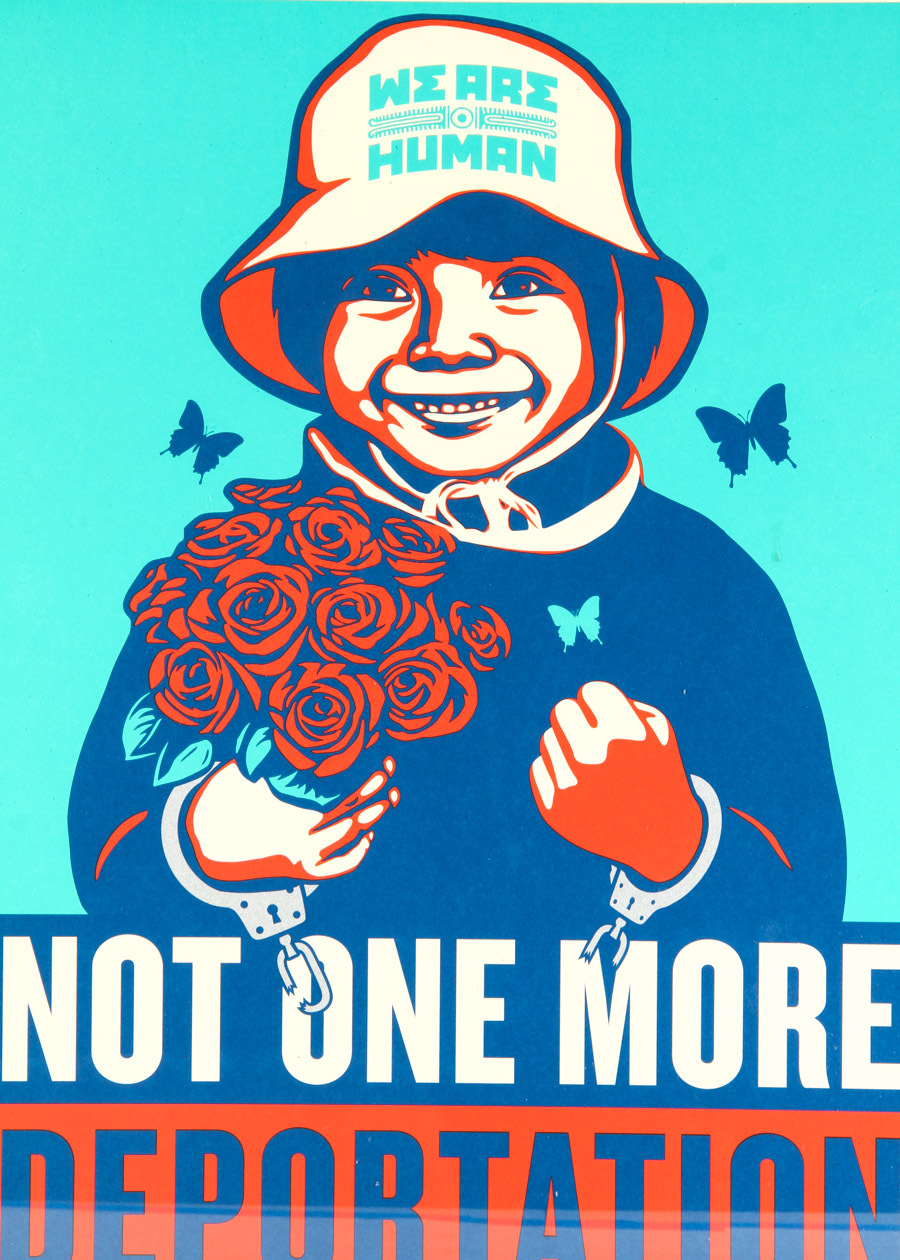 Shepard Fairey Limited Edition Serigraph "Not One More"