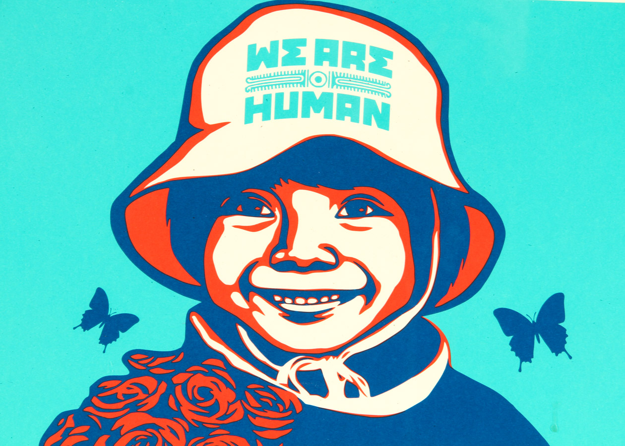 Shepard Fairey Limited Edition Serigraph "Not One More"