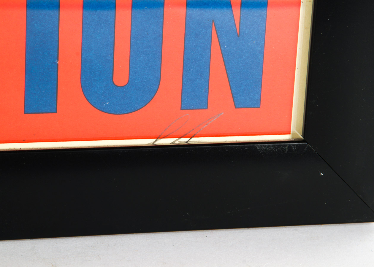 Shepard Fairey Limited Edition Serigraph "Not One More"