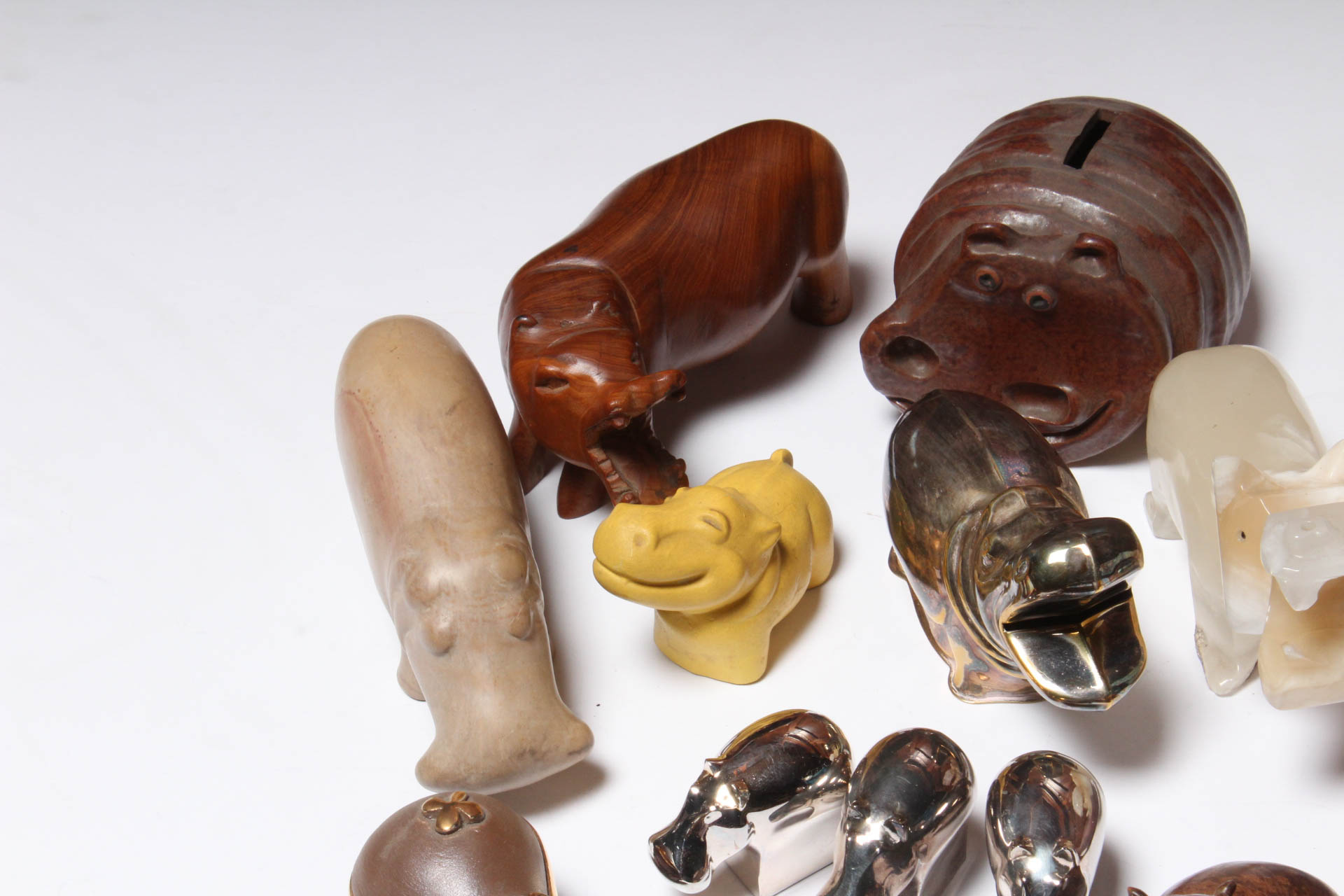 Selection of Hippopotamus Figures