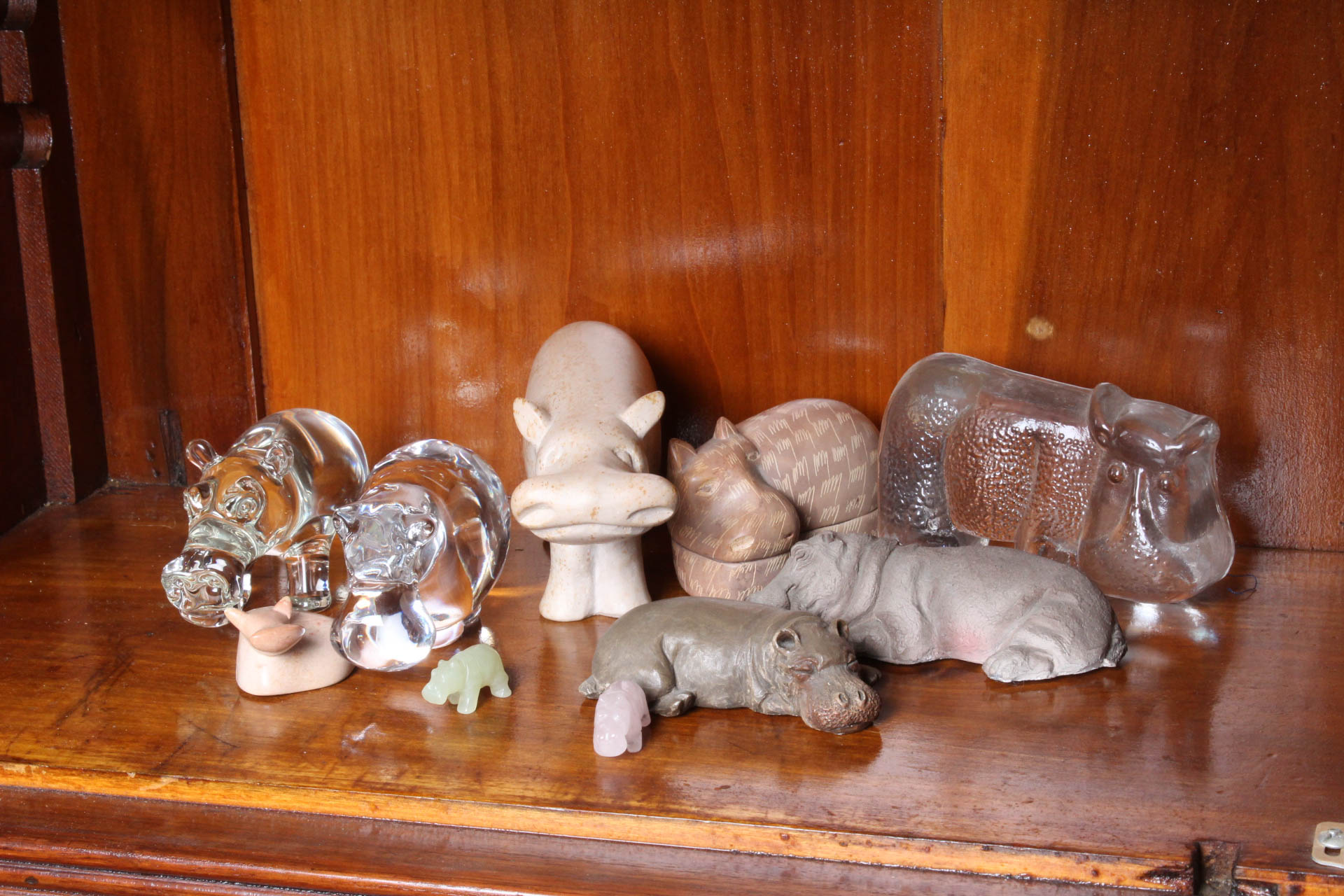 Selection of Hippopotamus Figures