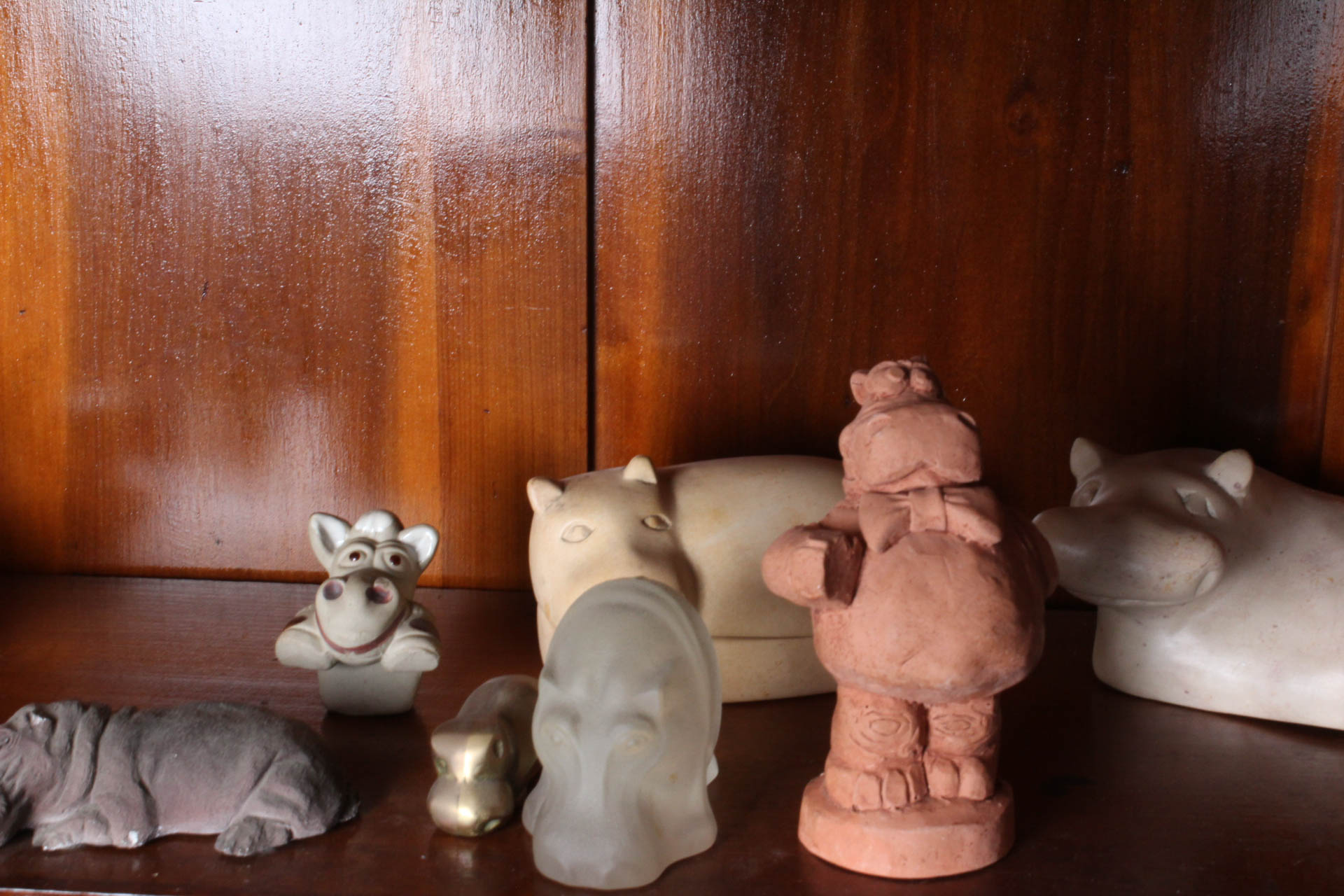 Selection of Hippopotamus Figures