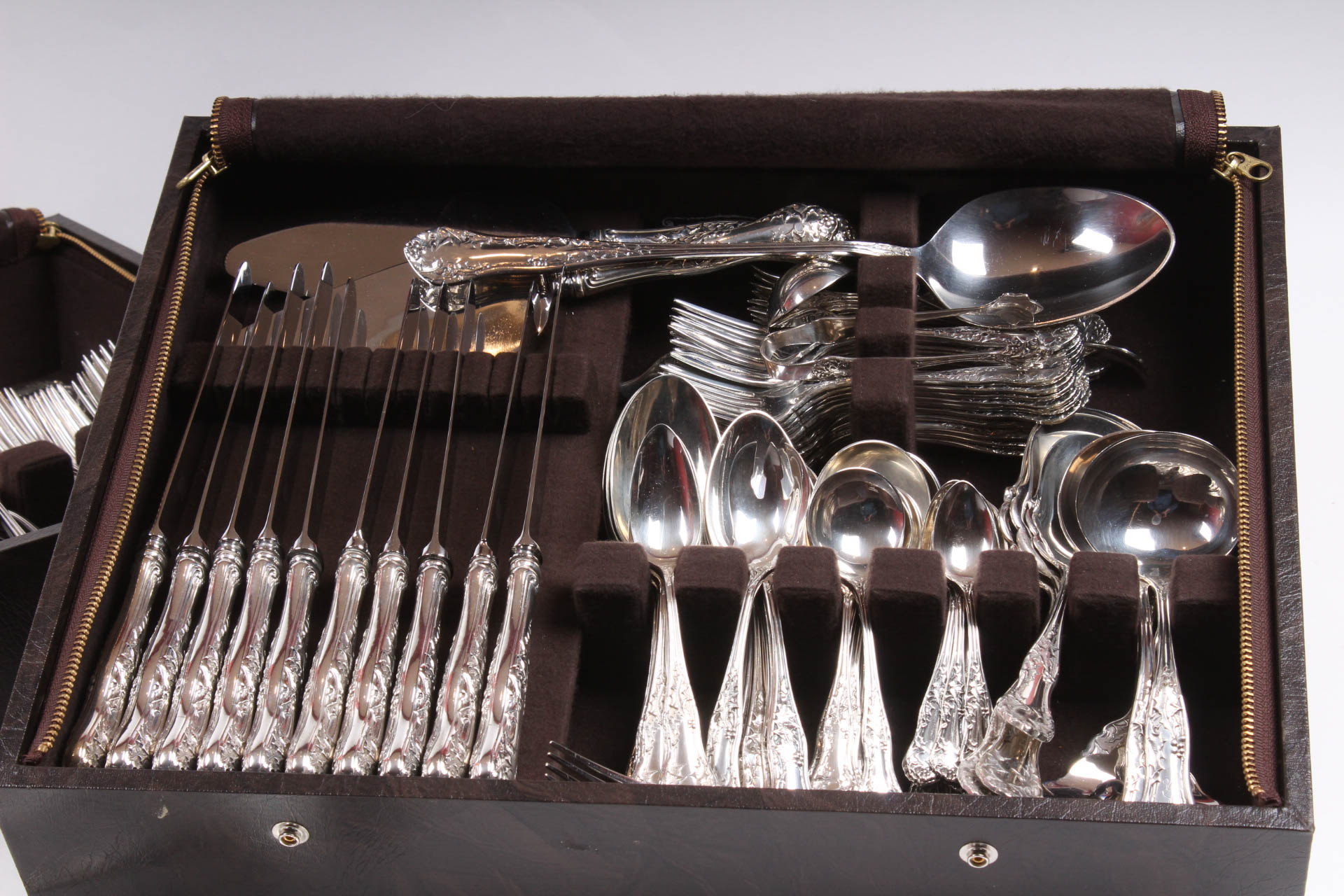 National Silver Co. "Holly" Silver Plate Flatware