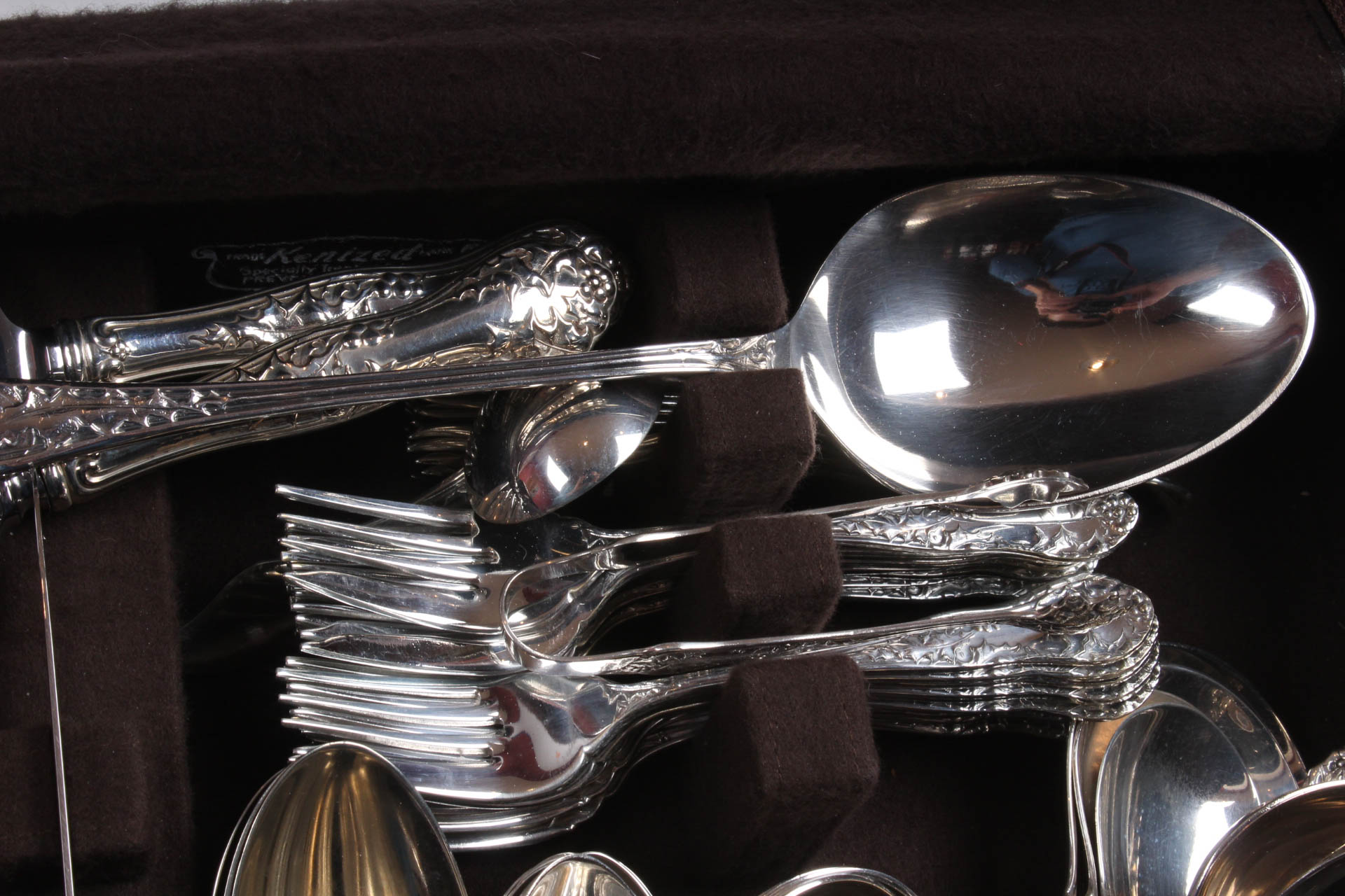 National Silver Co. "Holly" Silver Plate Flatware