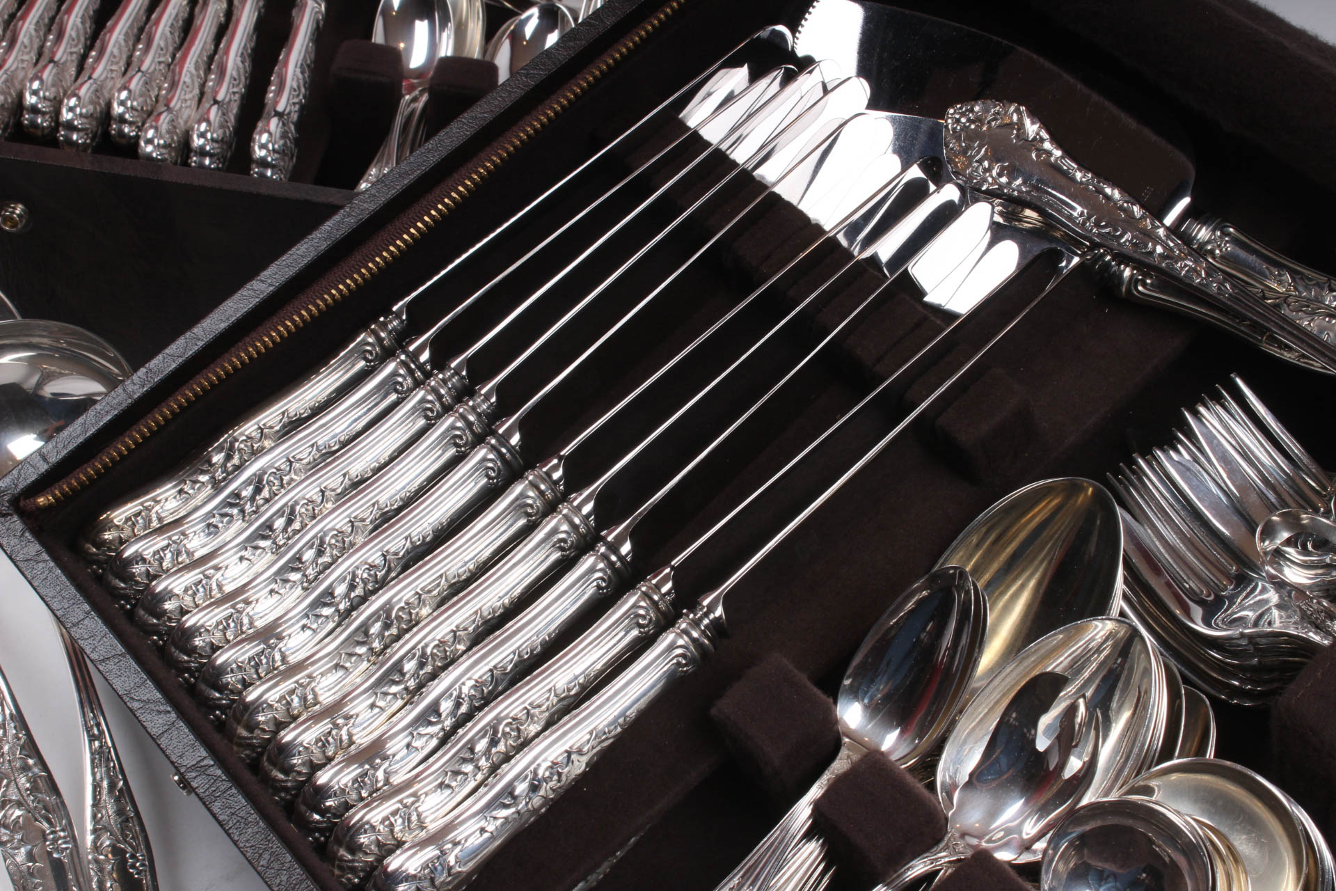 National Silver Co. "Holly" Silver Plate Flatware