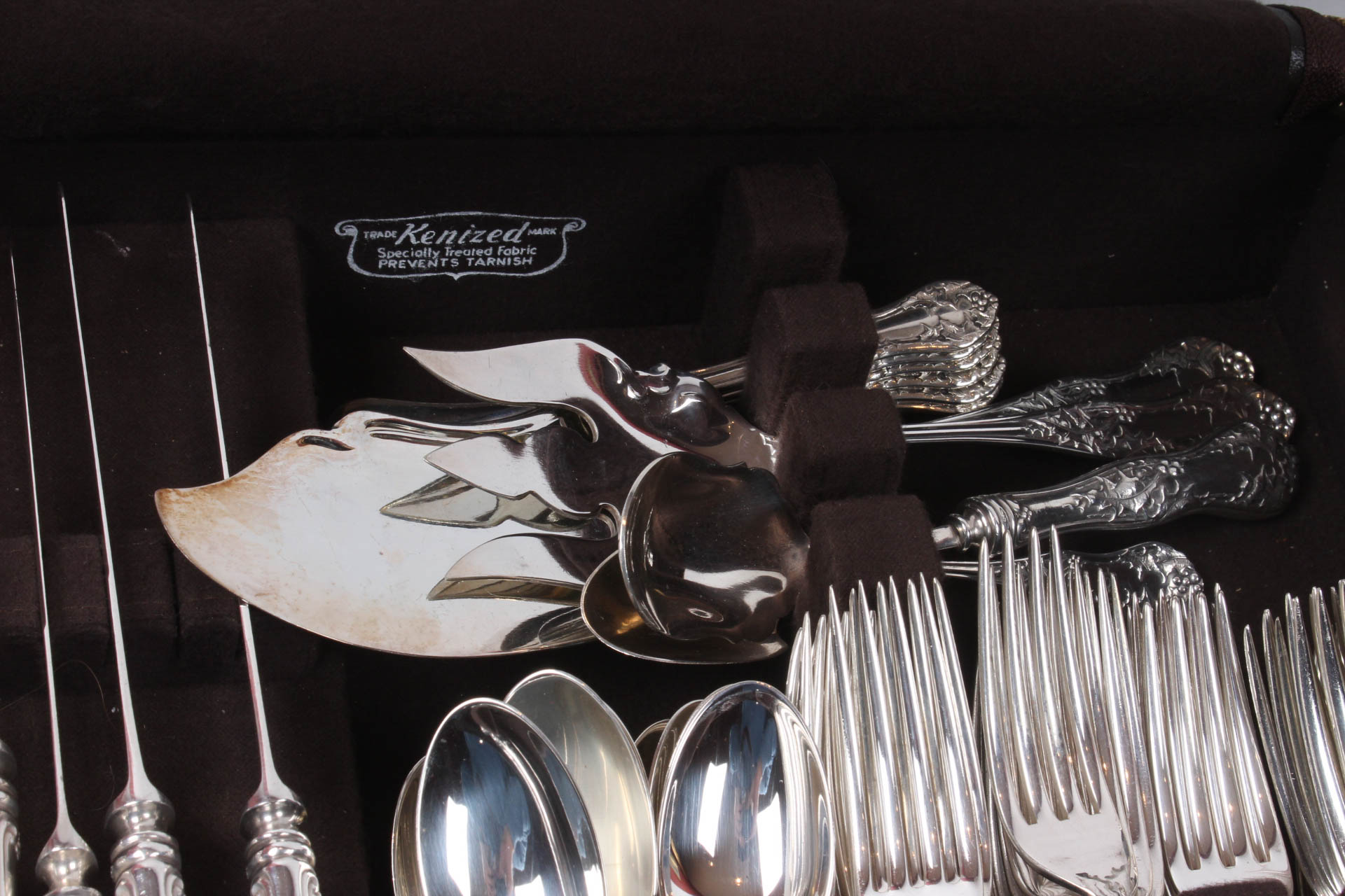 National Silver Co. "Holly" Silver Plate Flatware