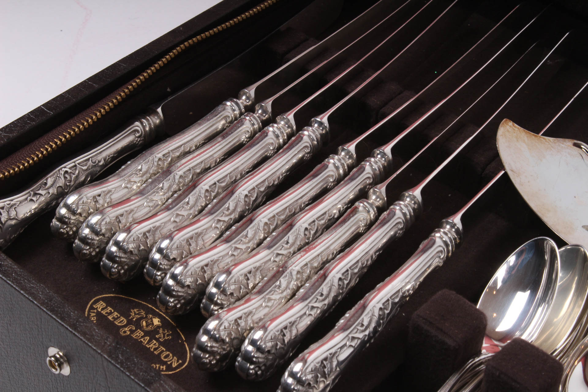 National Silver Co. "Holly" Silver Plate Flatware