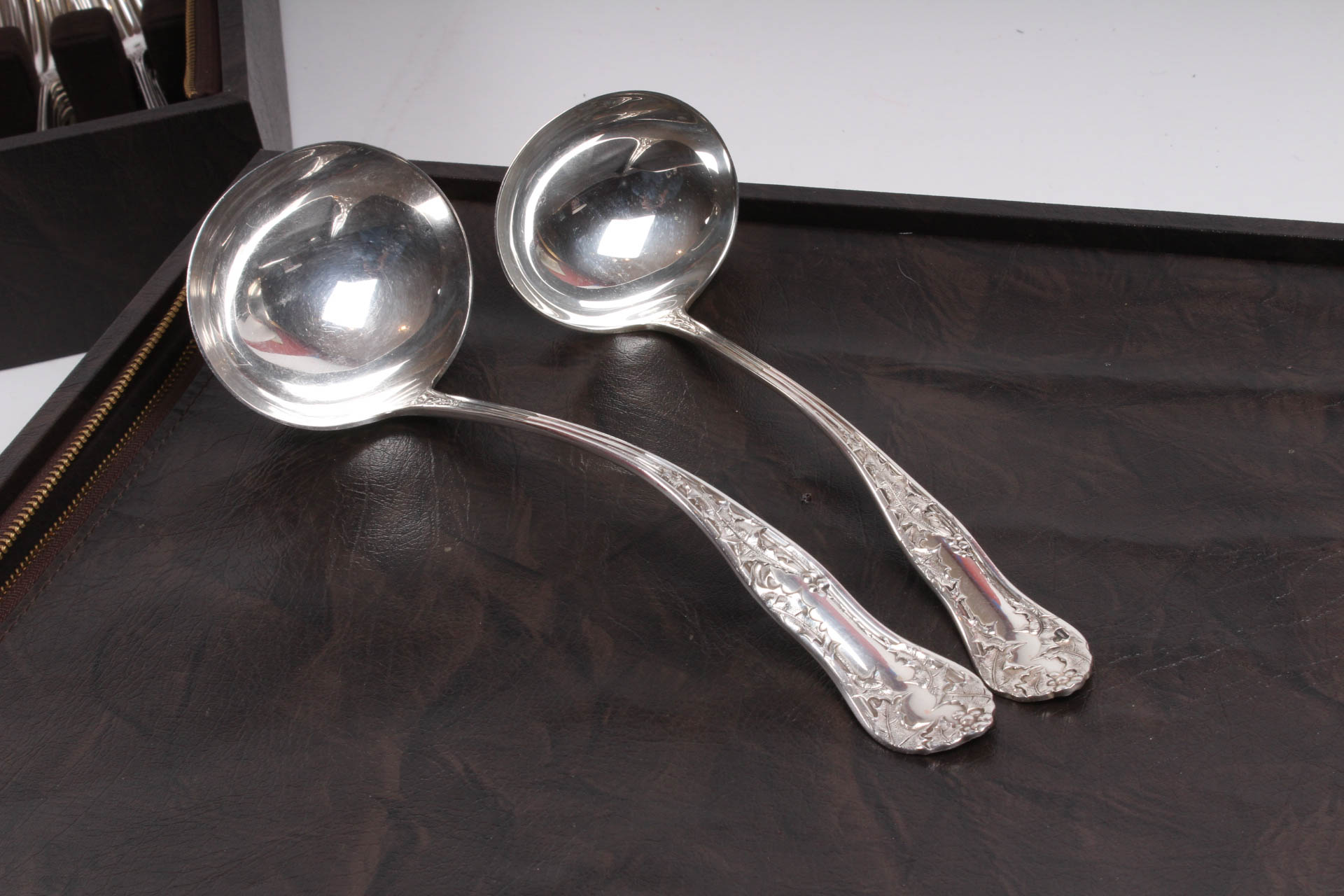 National Silver Co. "Holly" Silver Plate Flatware