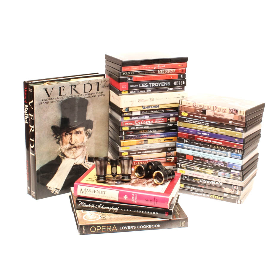 Opera, Orchestral, Ballet DVDs and Books