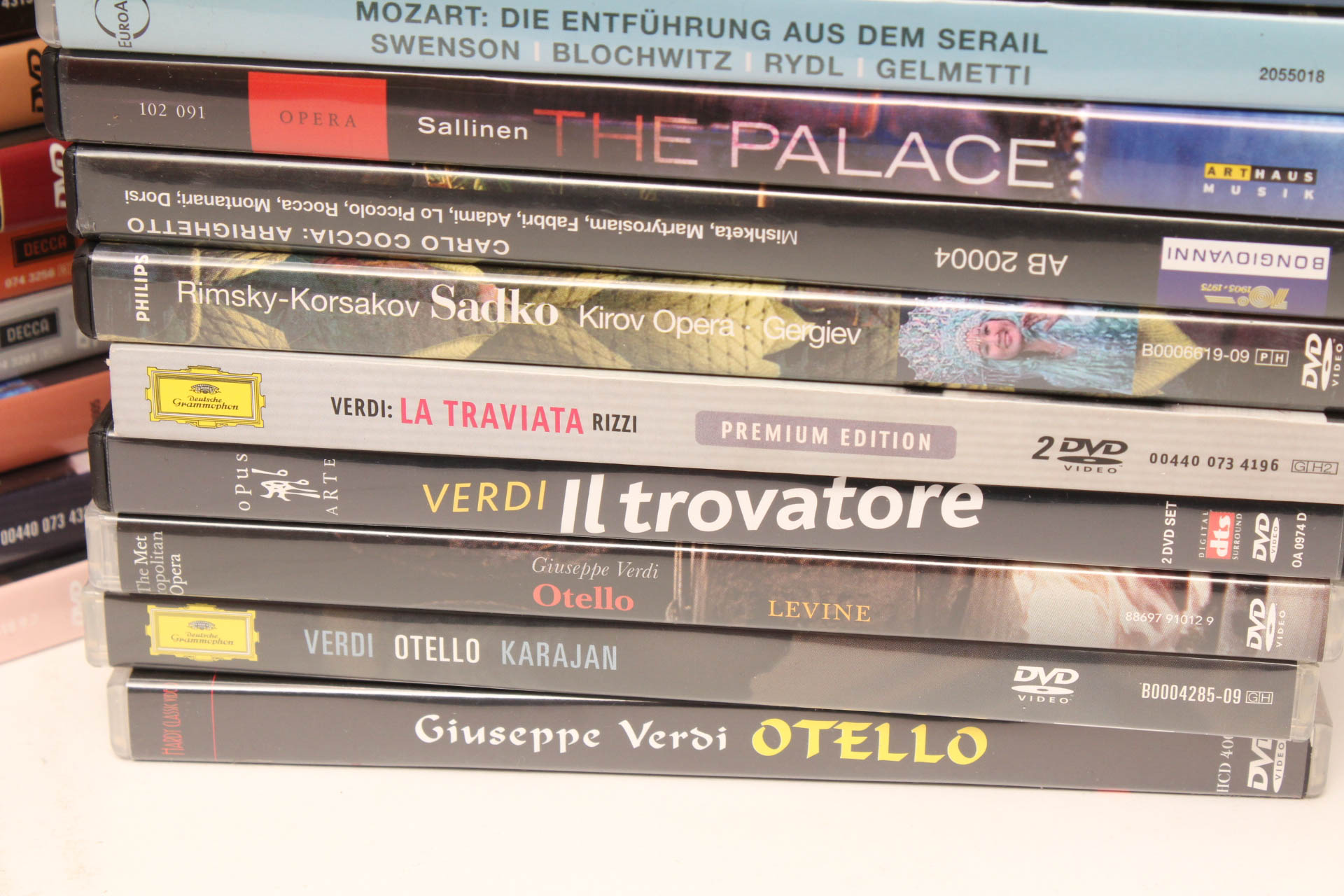 Opera, Orchestral, Ballet DVDs and Books