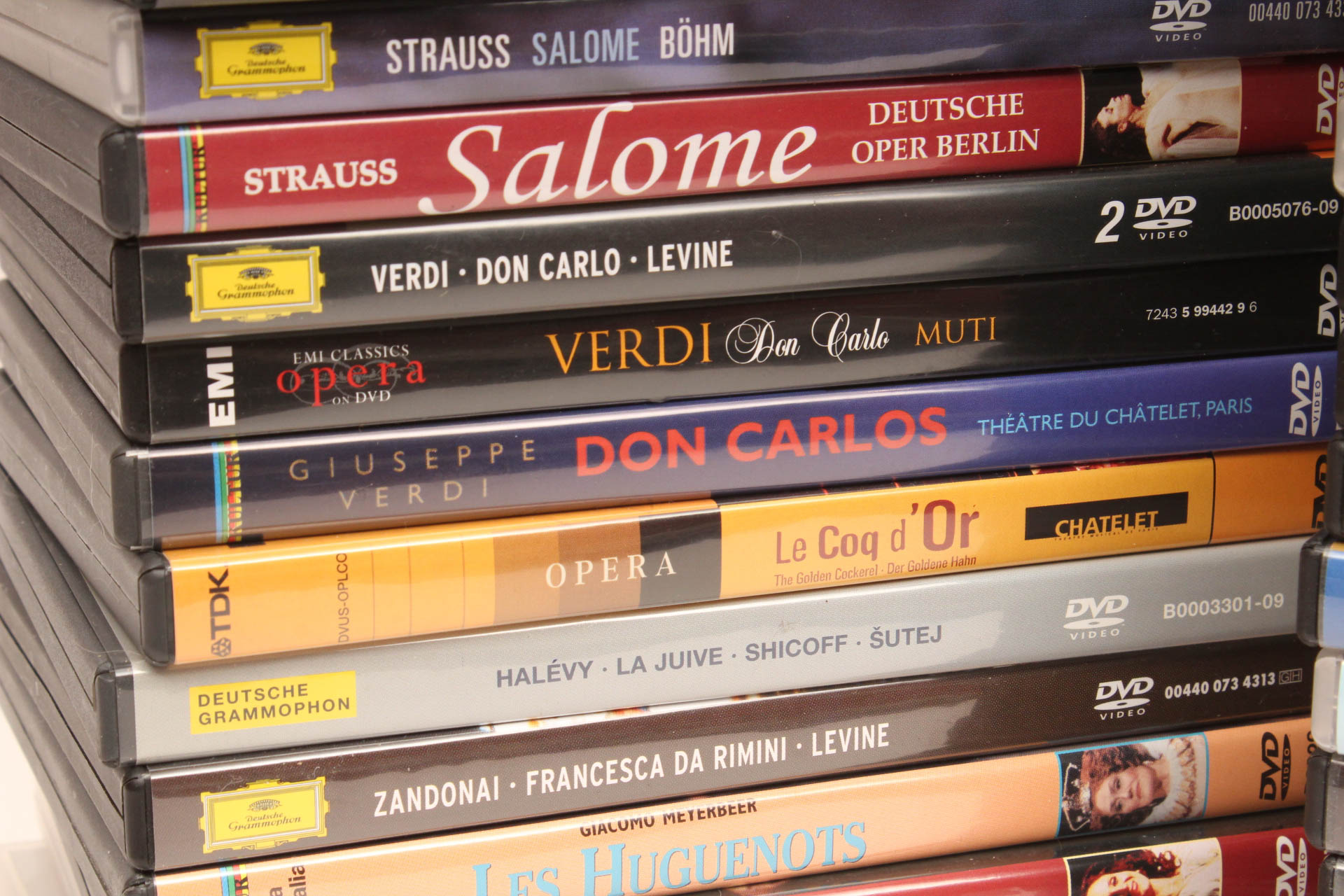 Opera, Orchestral, Ballet DVDs and Books