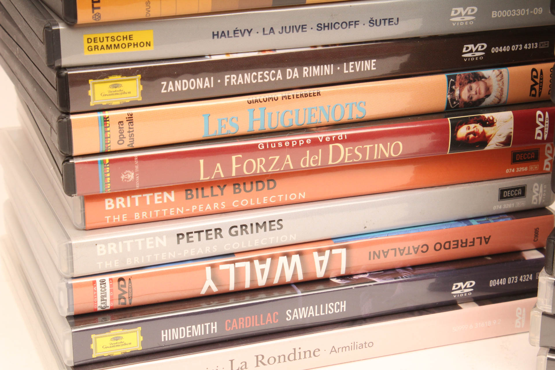 Opera, Orchestral, Ballet DVDs and Books