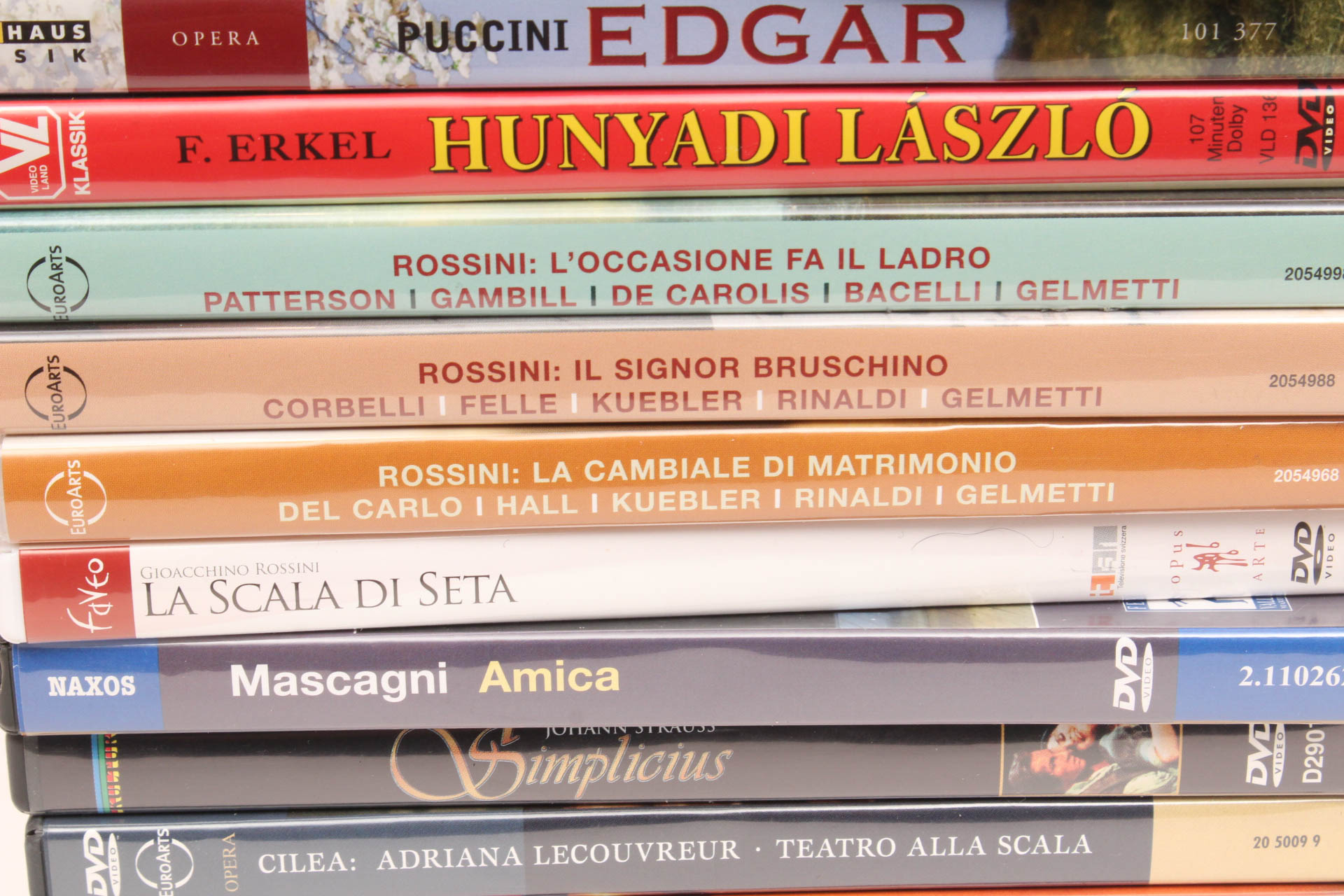 Opera, Orchestral, Ballet DVDs and Books