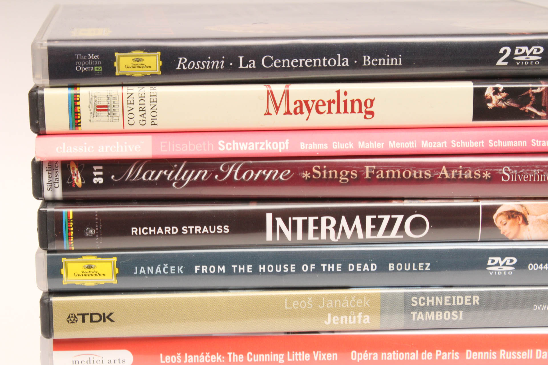 Opera, Orchestral, Ballet DVDs and Books