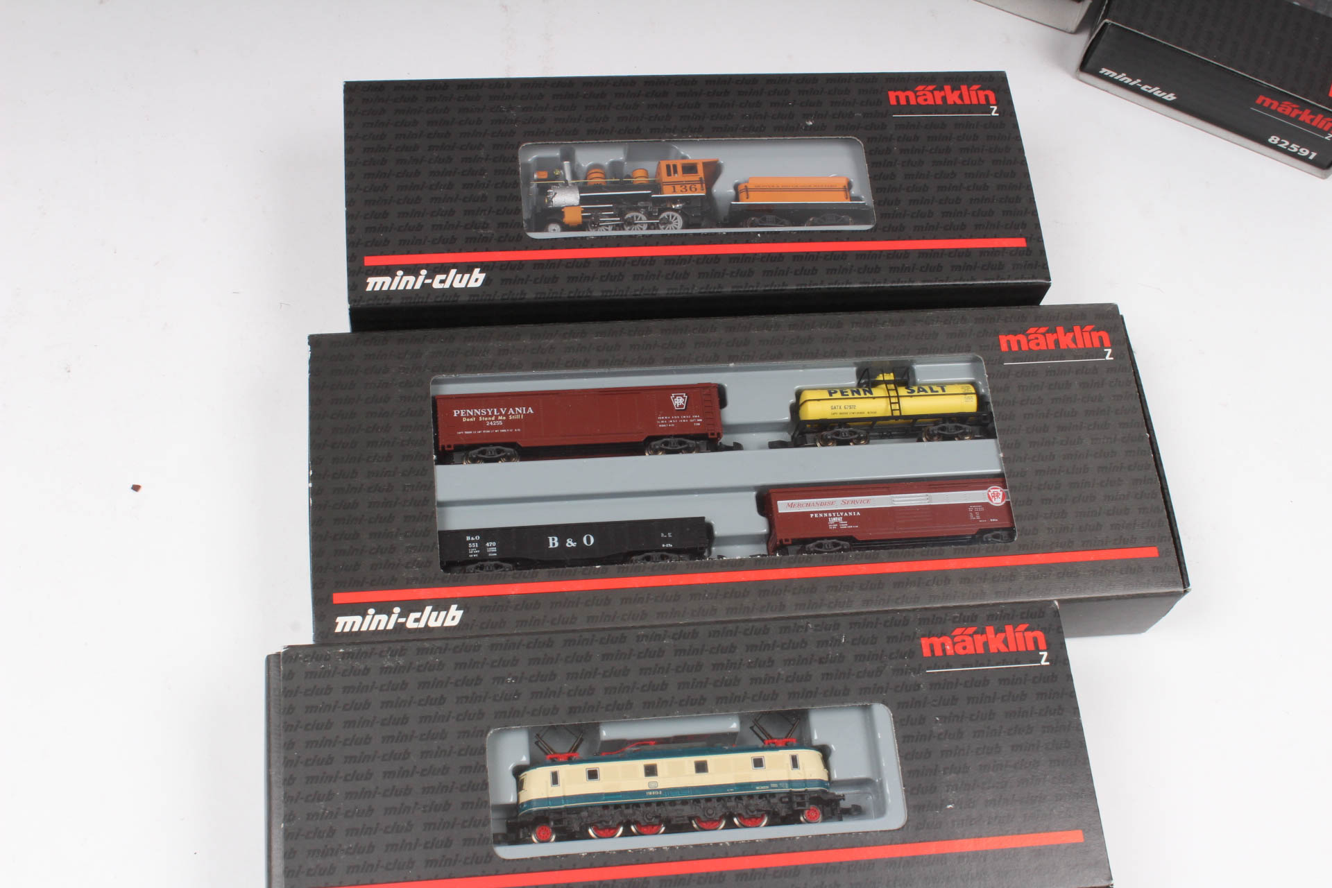 Marklin Z-Gauge Mini-Club Train Collection