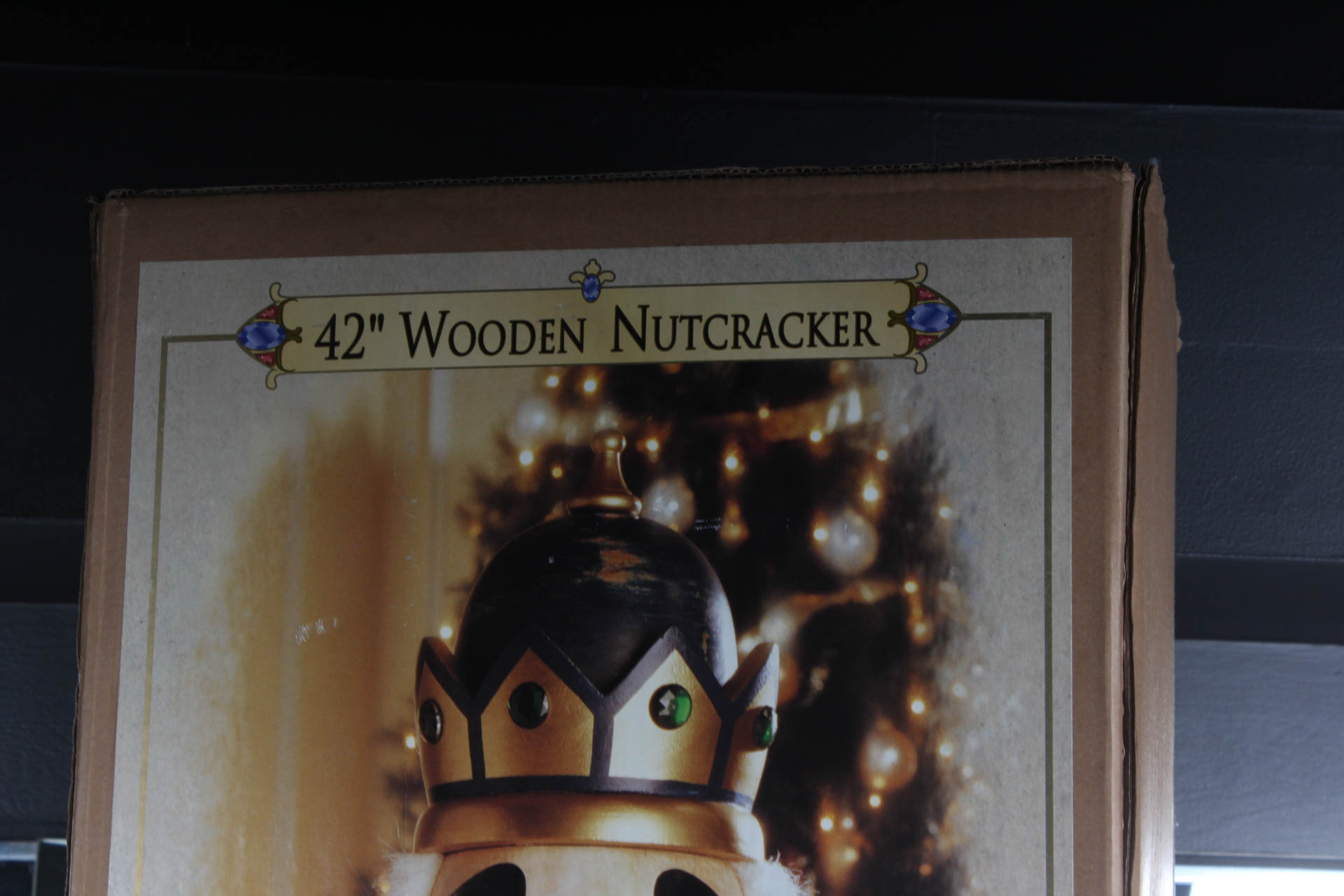 Large Wooden Nutcracker Figure