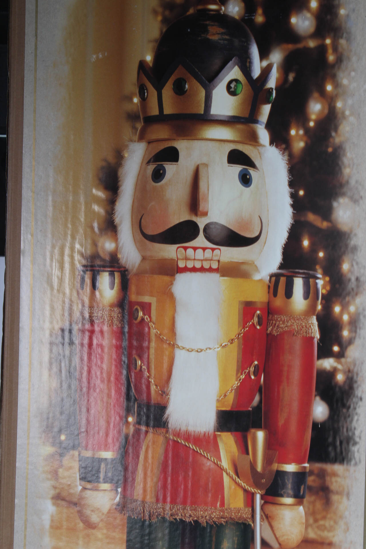 Large Wooden Nutcracker Figure