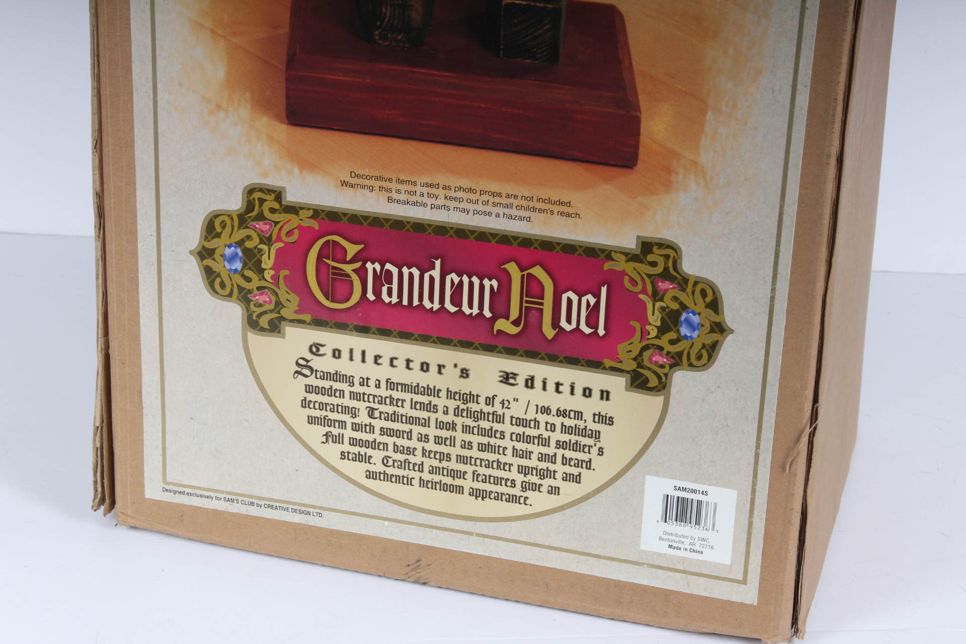 Large Wooden Nutcracker Figure