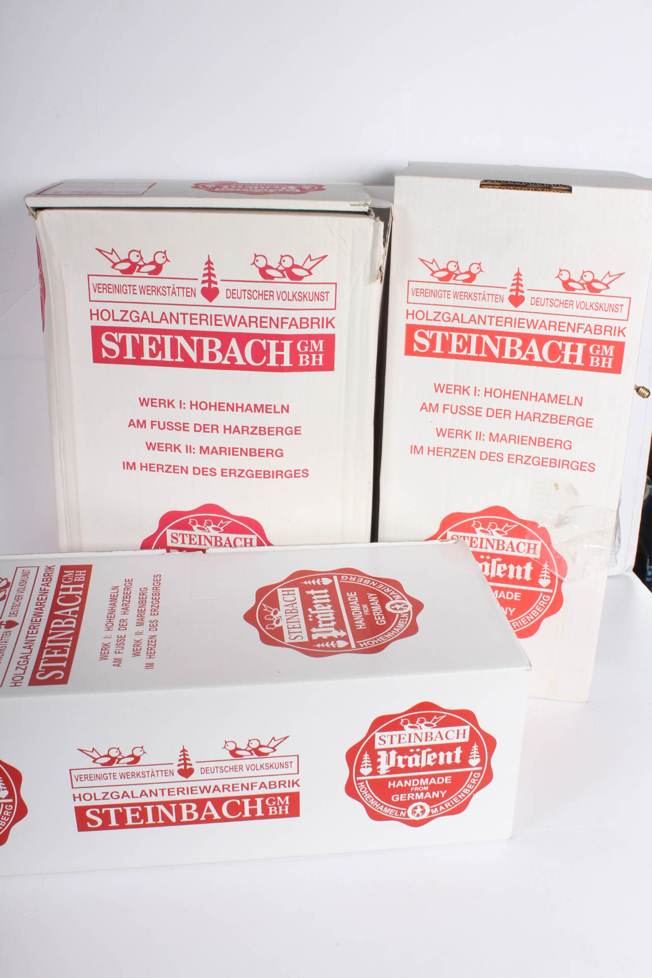 Three Steinbach Nutcrackers