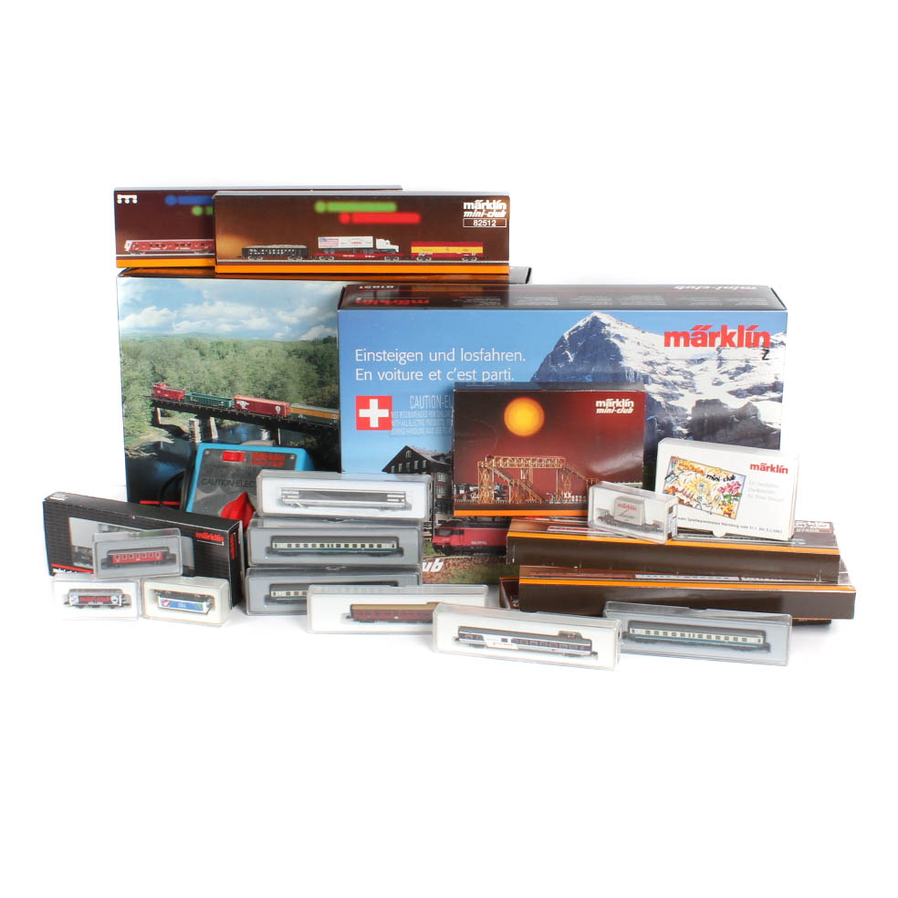 Marklin Z-Gauge Mini-Club Train Collection