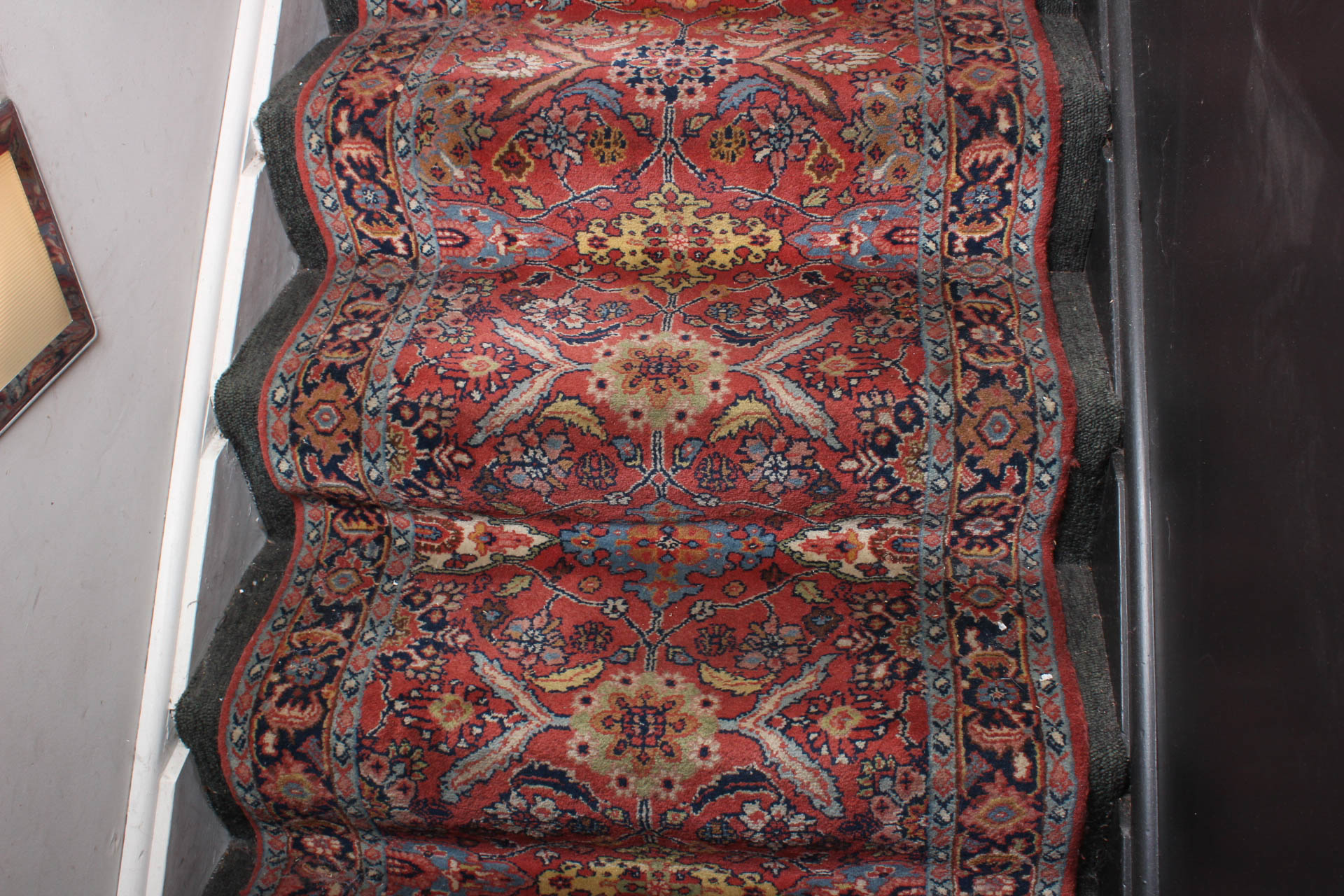 Hand Knotted Persian Arak Stair Runner Rug