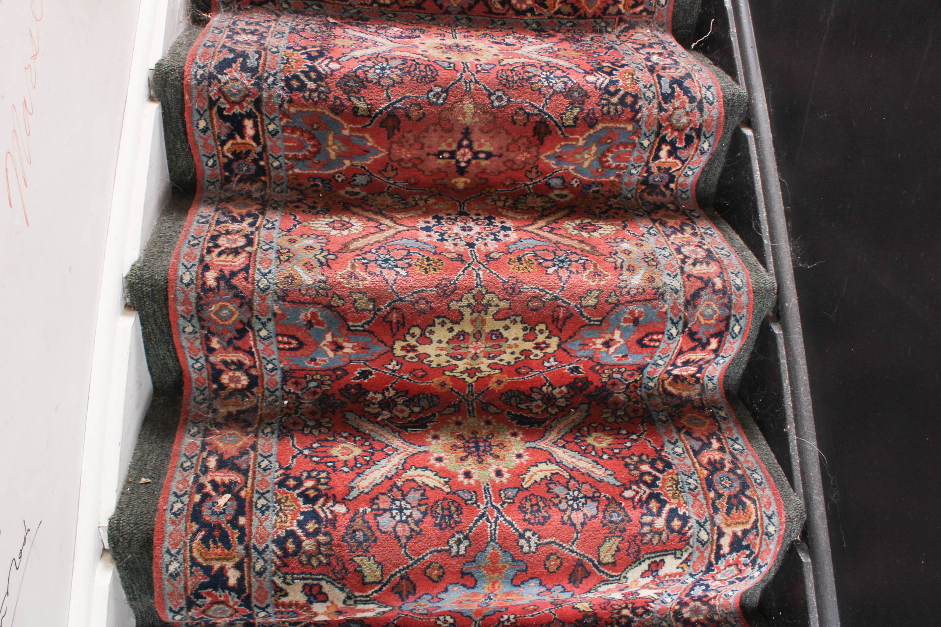 Hand Knotted Persian Arak Stair Runner Rug